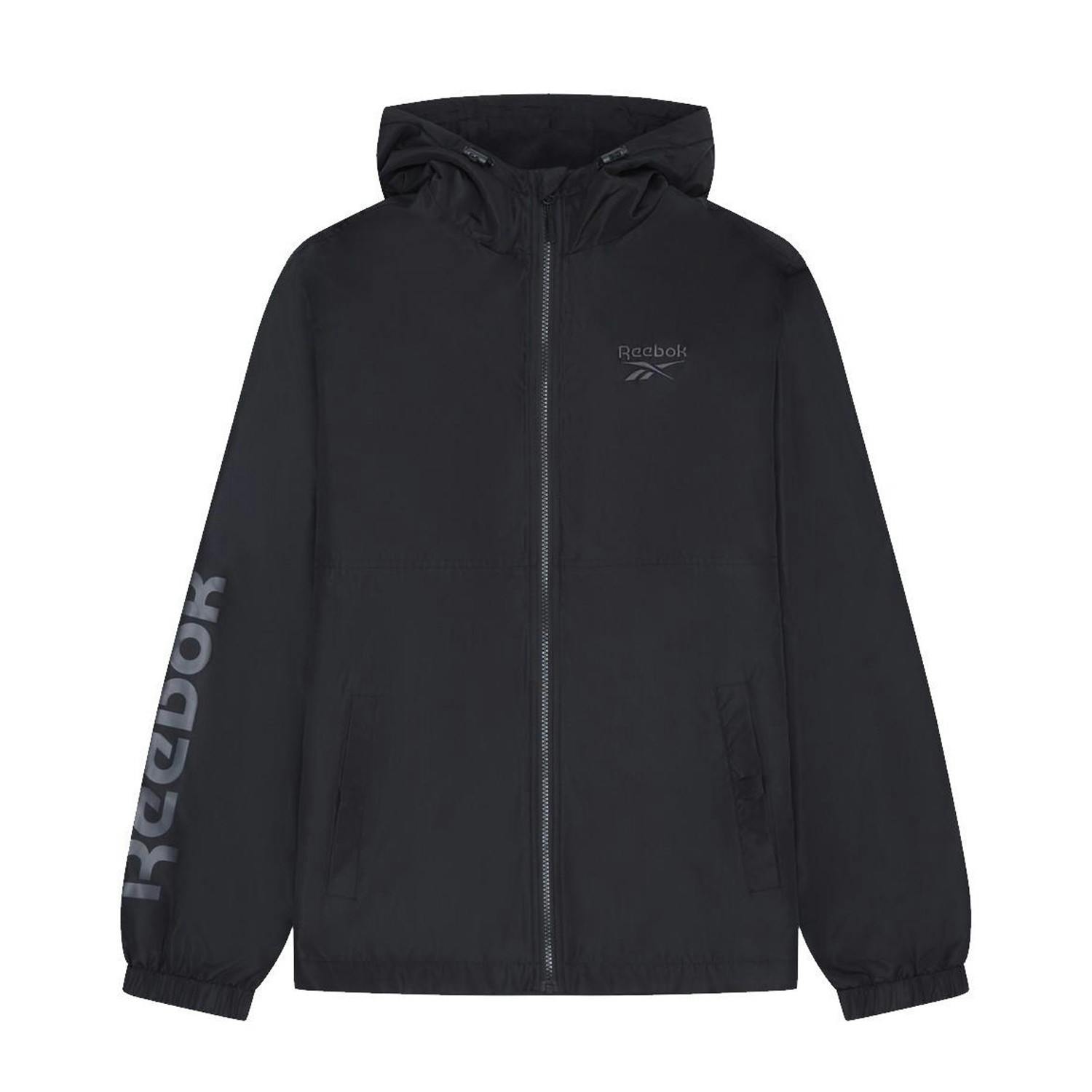 Reebok Men's Black Rb1538 Windbreaker - M
