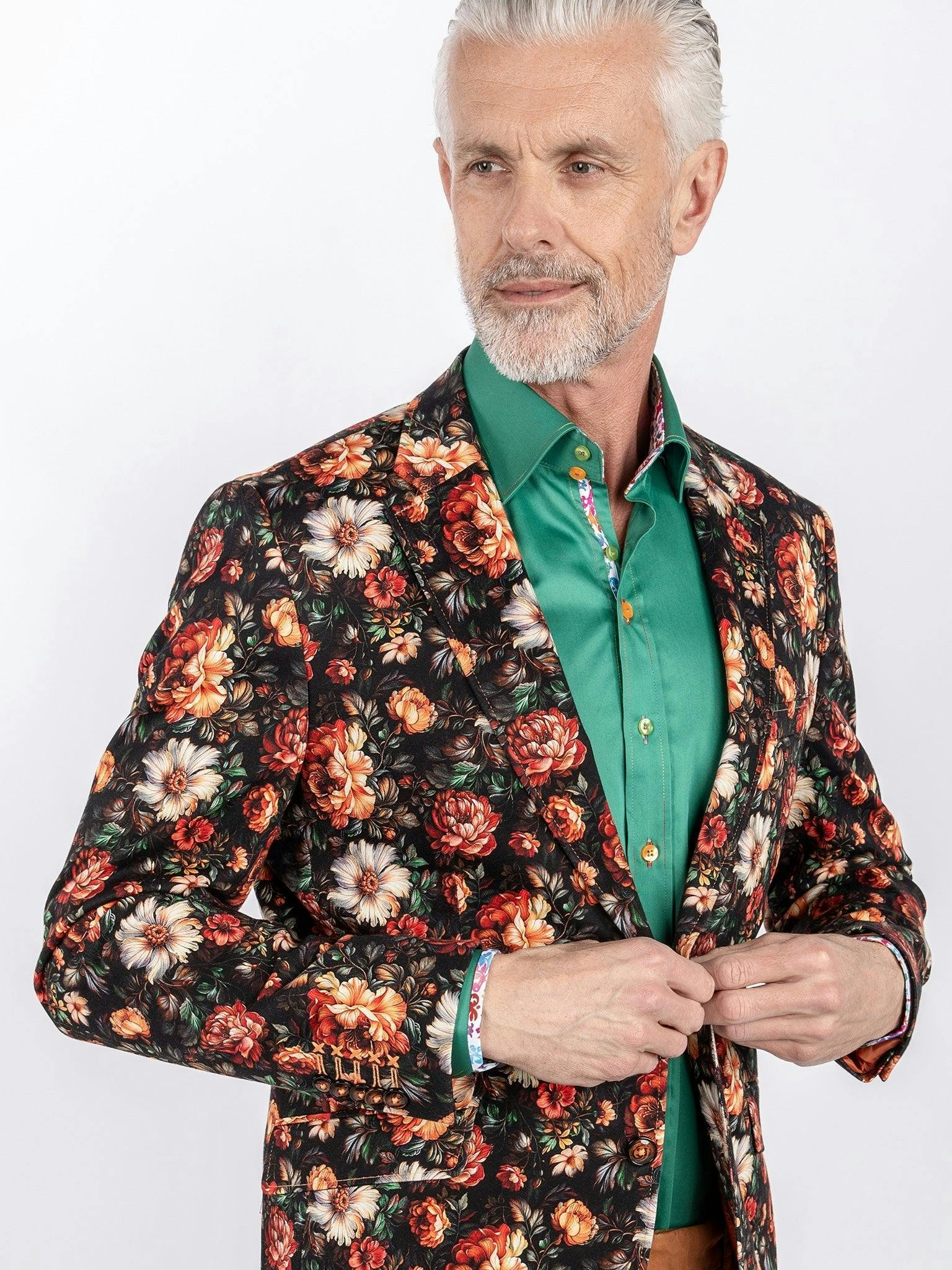 Claudio Lugli Clj2550 Floral Printed - 42 Uk/ 52 Eu