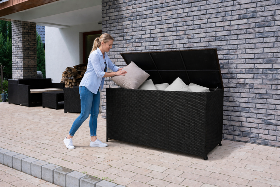 Storing cushions and soft furnishings properly