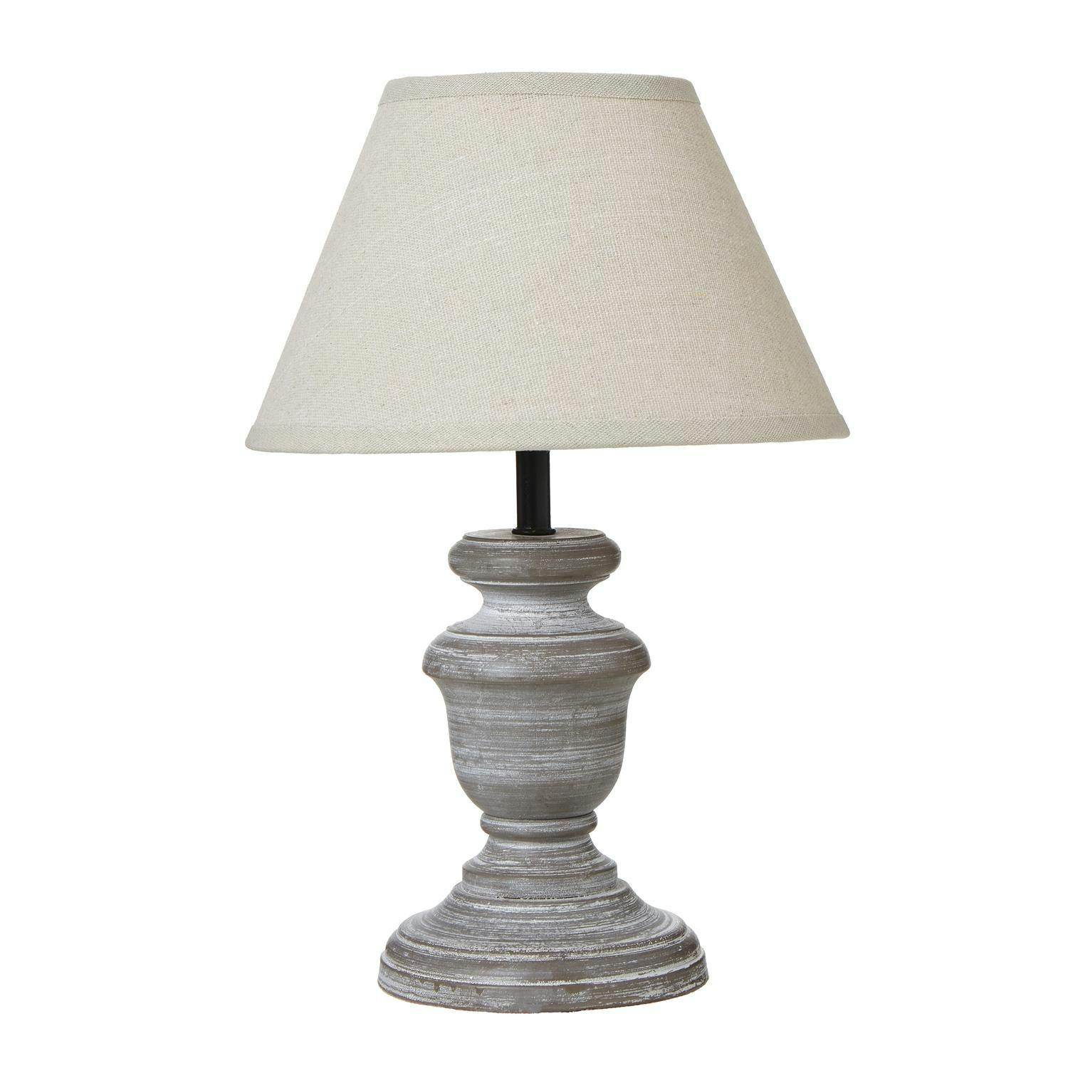Rackhams Grey Belluno Urn Table Lamp (Uk Plug) - One Size - 100% Mixed