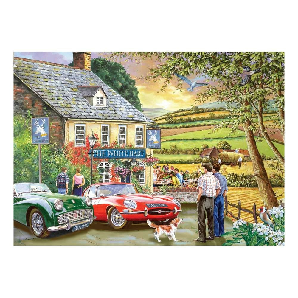 The House Of Puzzles Pleasant Evening 500 Piece Jigsaw Puzzle