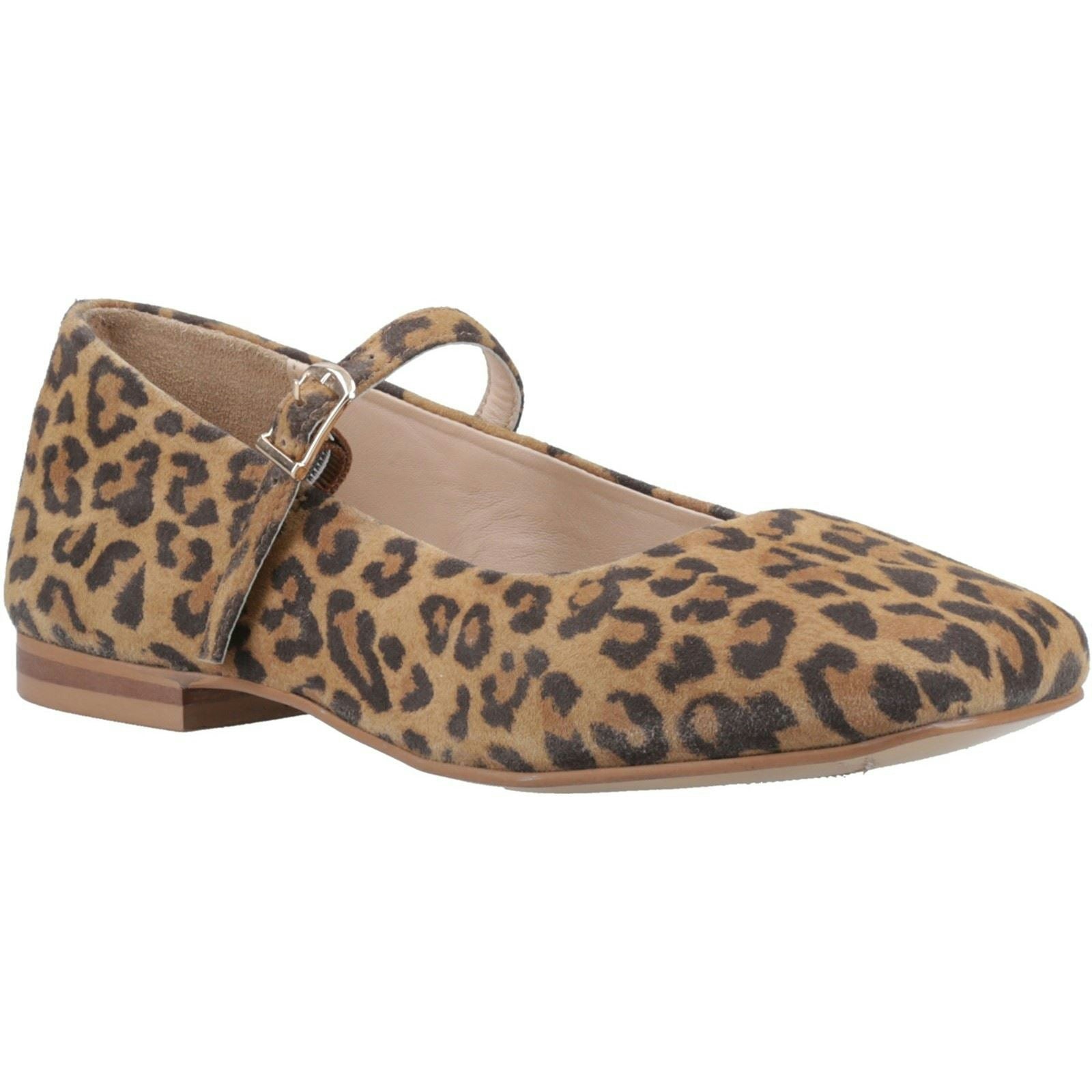 Hush Puppies Women's Pasha Suede Leopard Shoes - Size 6
