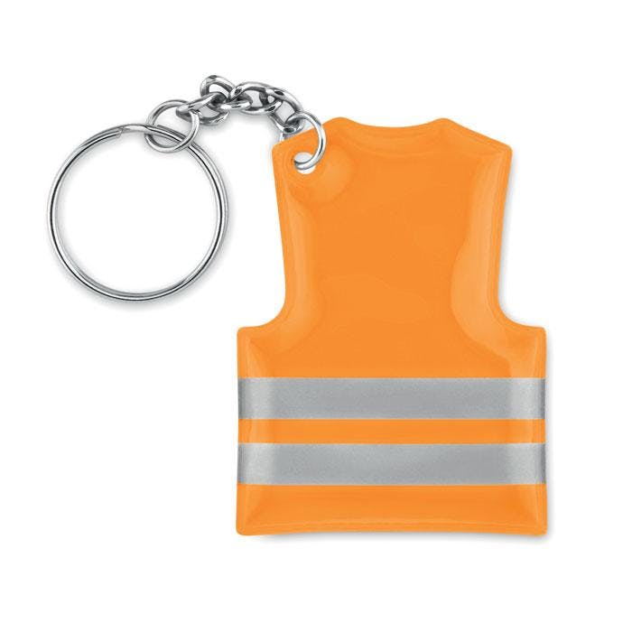 Midocean Orange Visible Reflective Keyring - Neon - One Size - Neon
