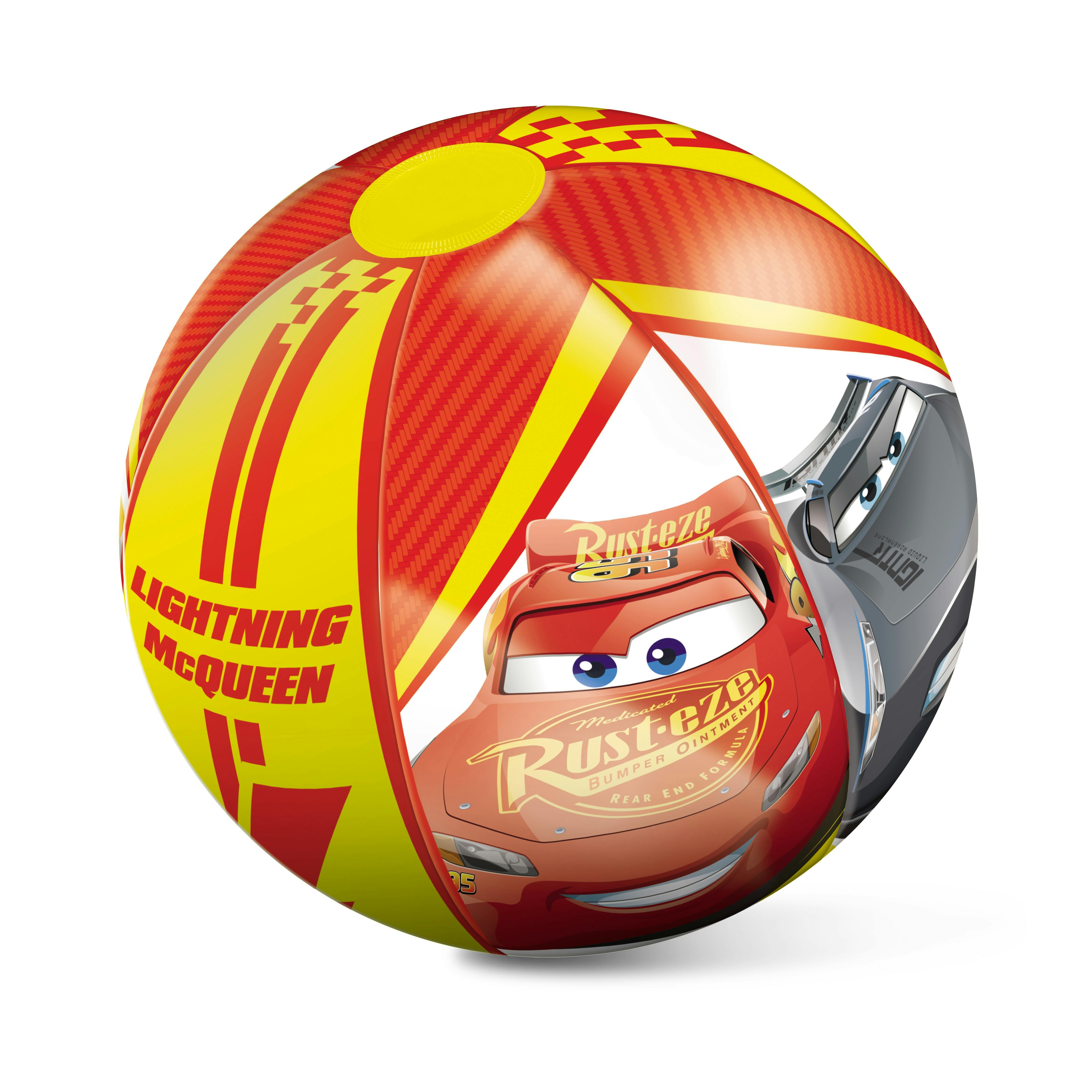 Mondo Red Disney Cars Inflatable Beach Ball 50Cm - Vinyl