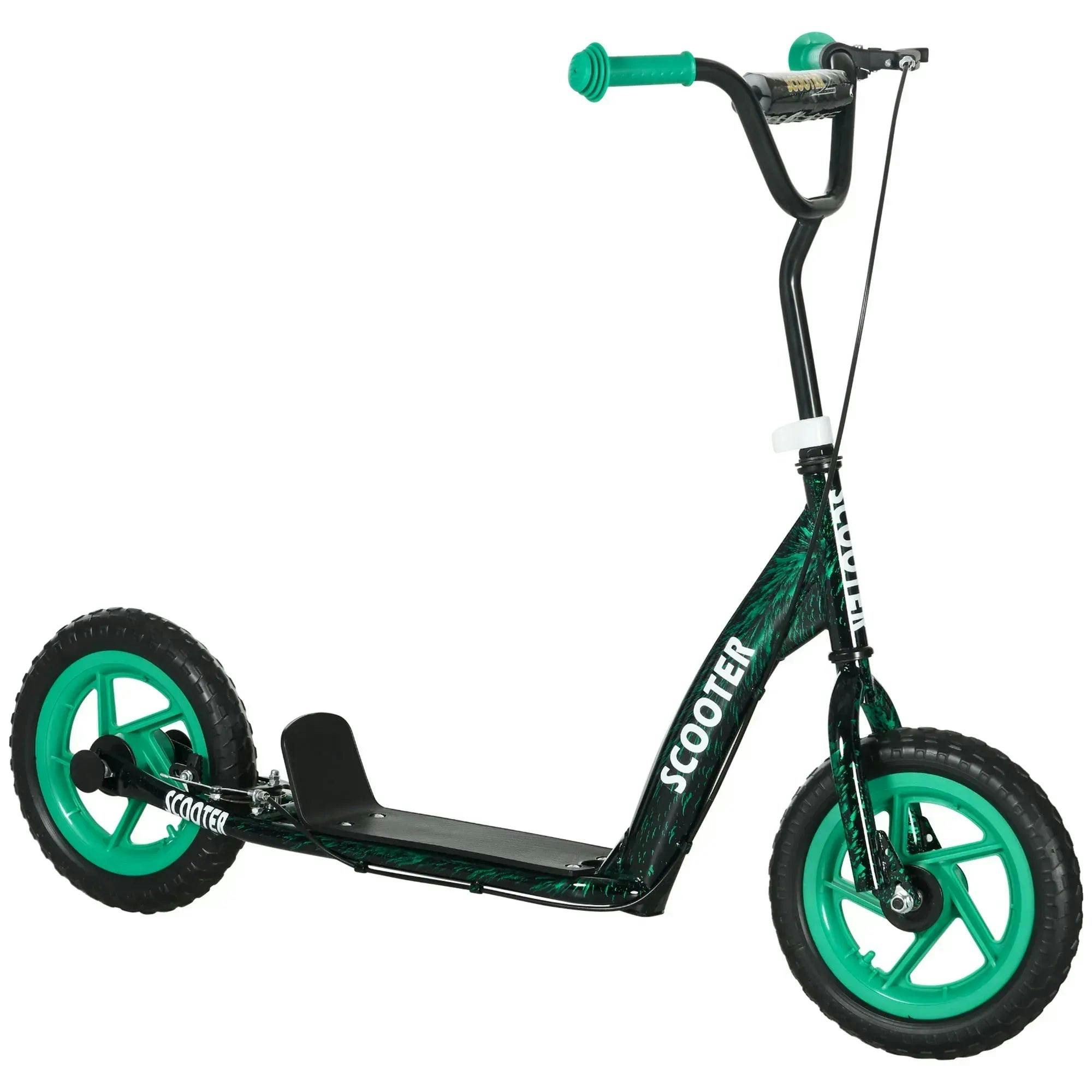Tommy Toys AIYAPLAY Kids Kick Scooter - Adjustable Handlebar - Green - Image 4