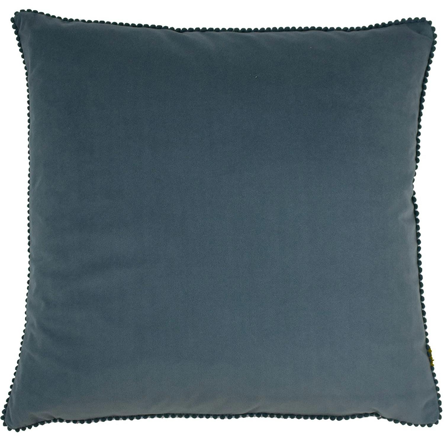 Rackhams Blue Cosmo Cushion Cover - One Size - 100% Polyester