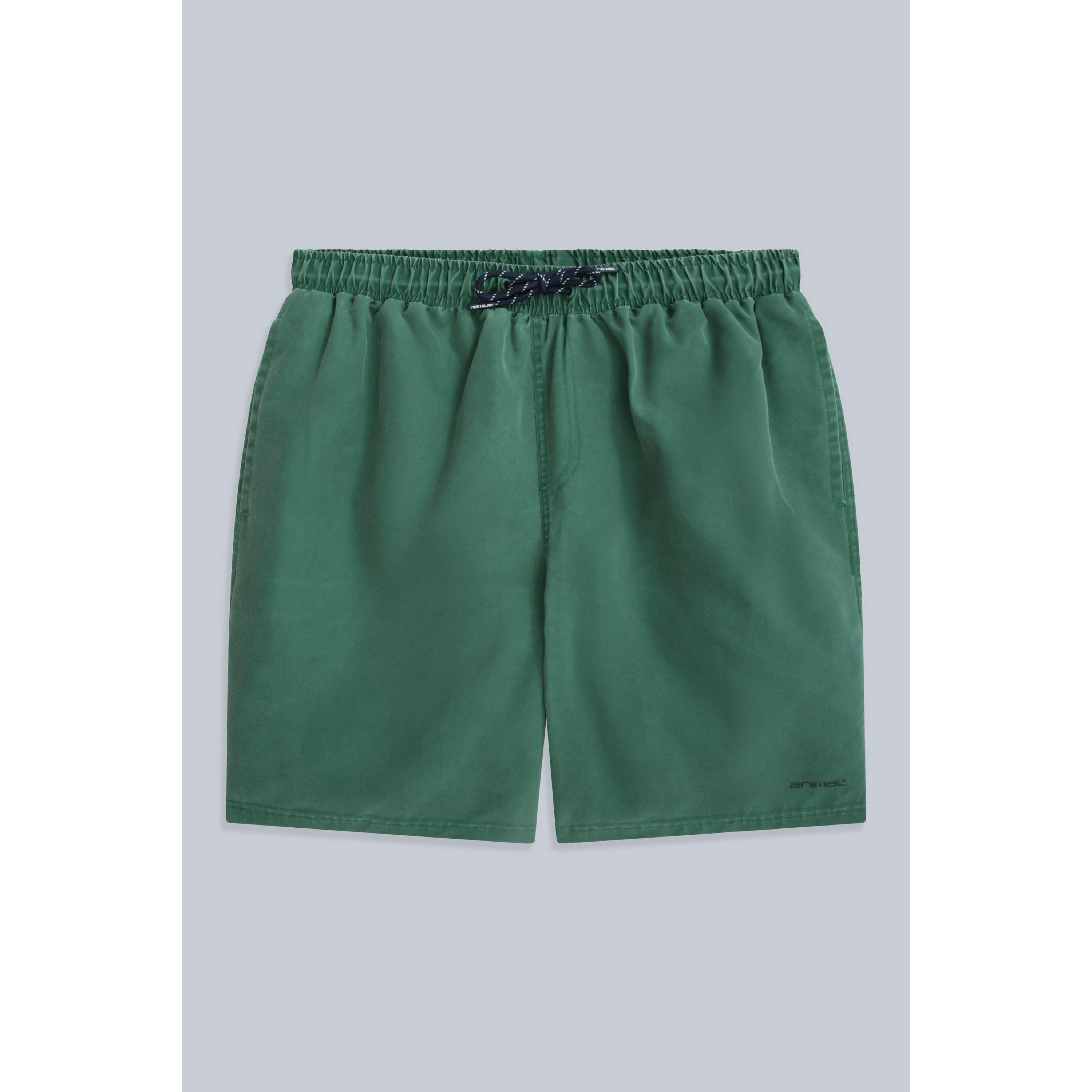 Animal Men's Green Deep Dive Recycled Boardshorts - Pale - Xxl - Pale - 90% Recycled Polyester/10% Elastane