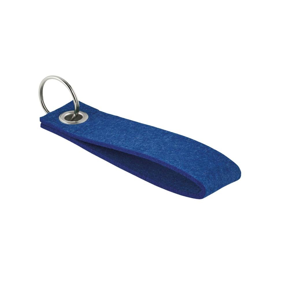 Midocean Blue Suora Rpet Felt Keyring - Royal - One Size - Royal