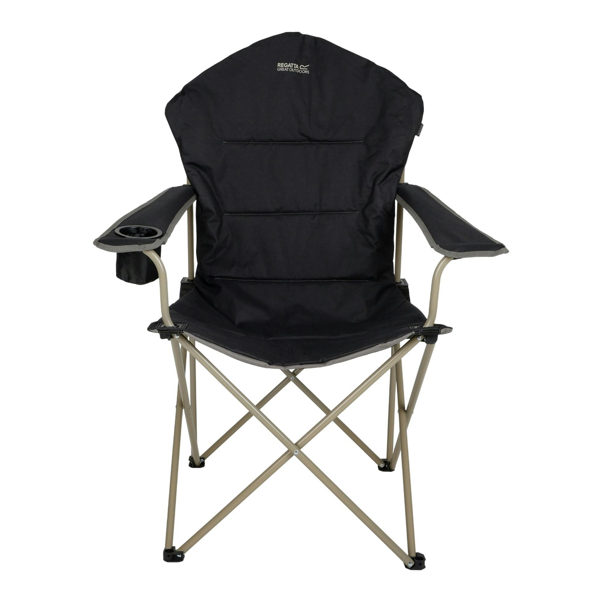 Regatta Unisex Grey Kruza Ii Folding Chair - Size One Size - Image 2