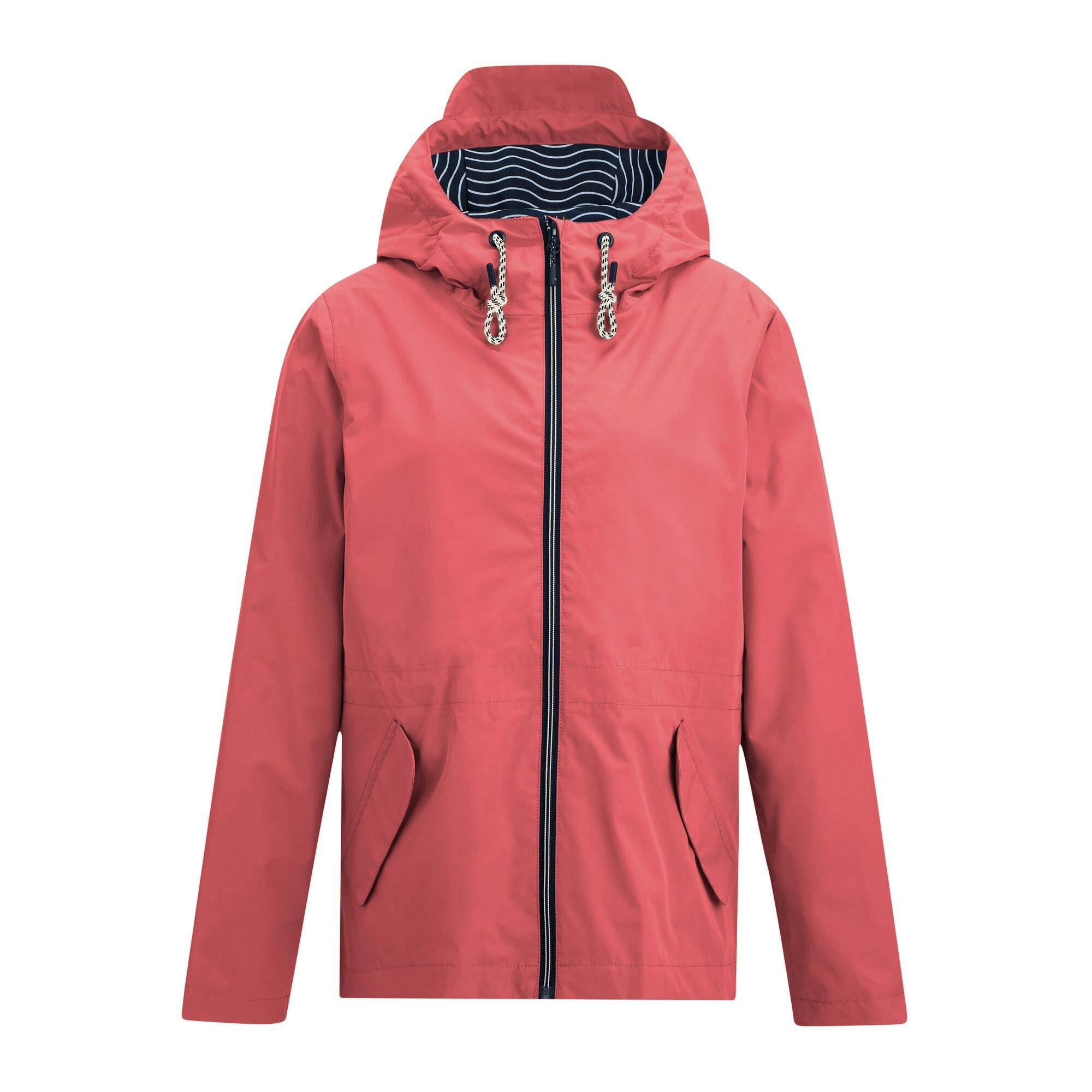 Regatta Women's Bayletta Grid Distress Waterproof Jacket - Slate Rose - 20 Uk - Slate Rose - 62% Polyester/38% Recycled Polyester
