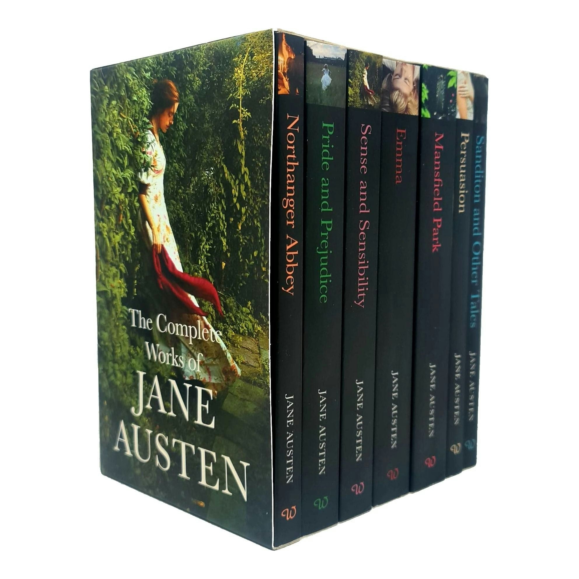Classic Editions The Complete Works Of Jane Austen 7 Books Collection Box Set