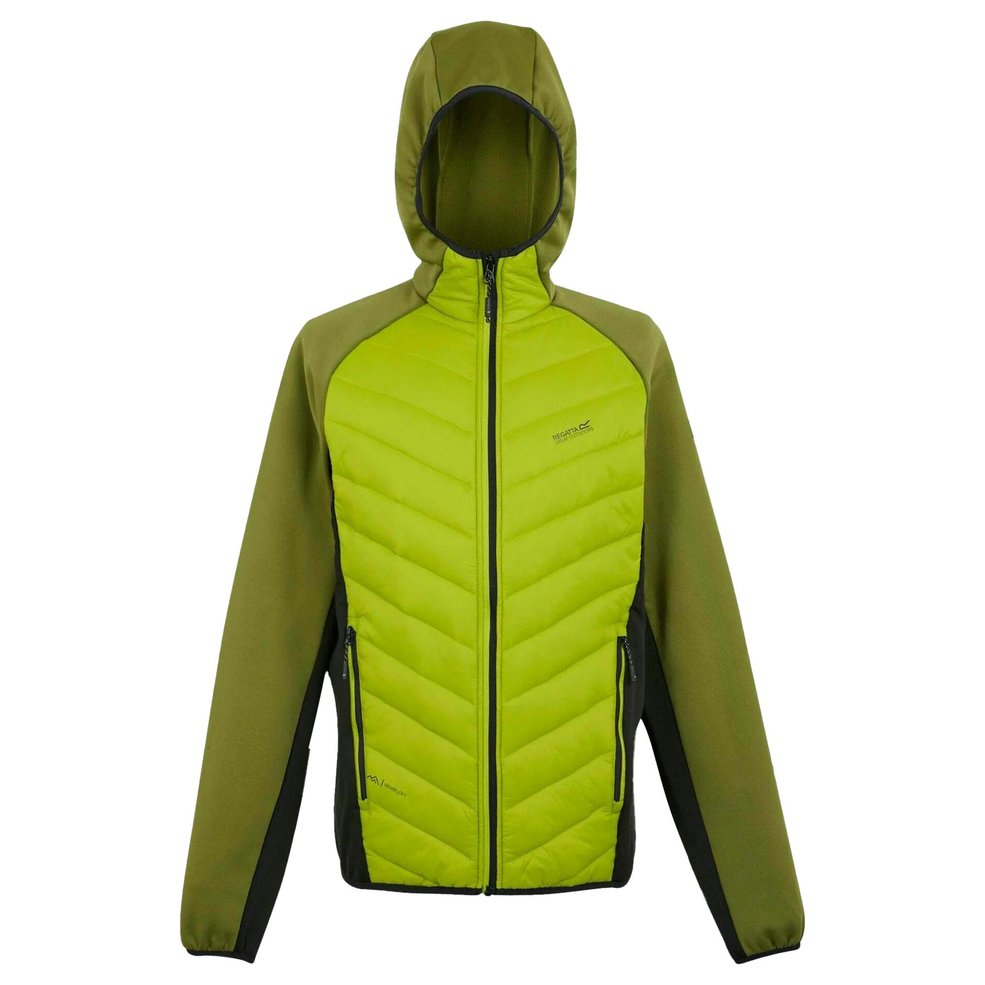 Regatta Men's Green Andreson Viii Hybrid Jacket - Grenoble /Nephrite - L - Grenoble /Nephrite - 90% Polyester/10% Elastane