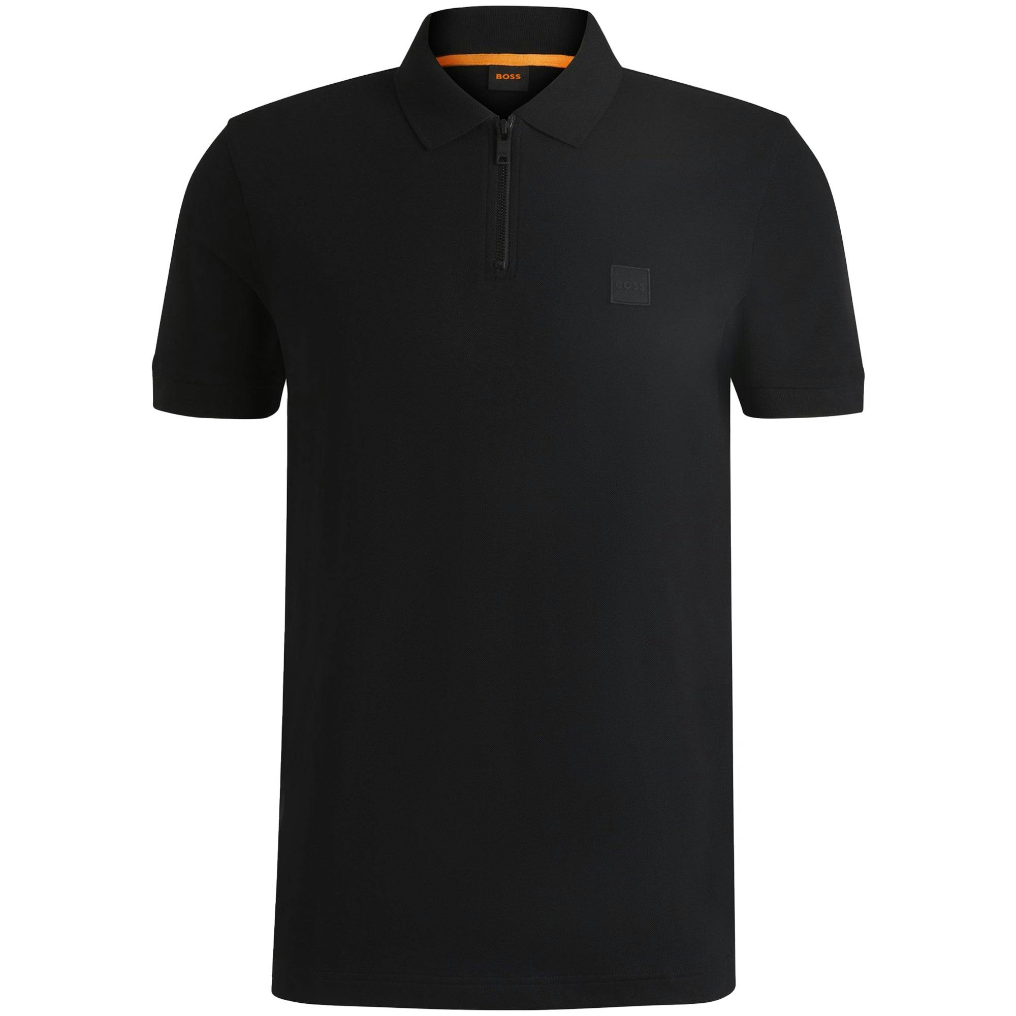 Boss Black Passerzip Zip Neck Polo - Small