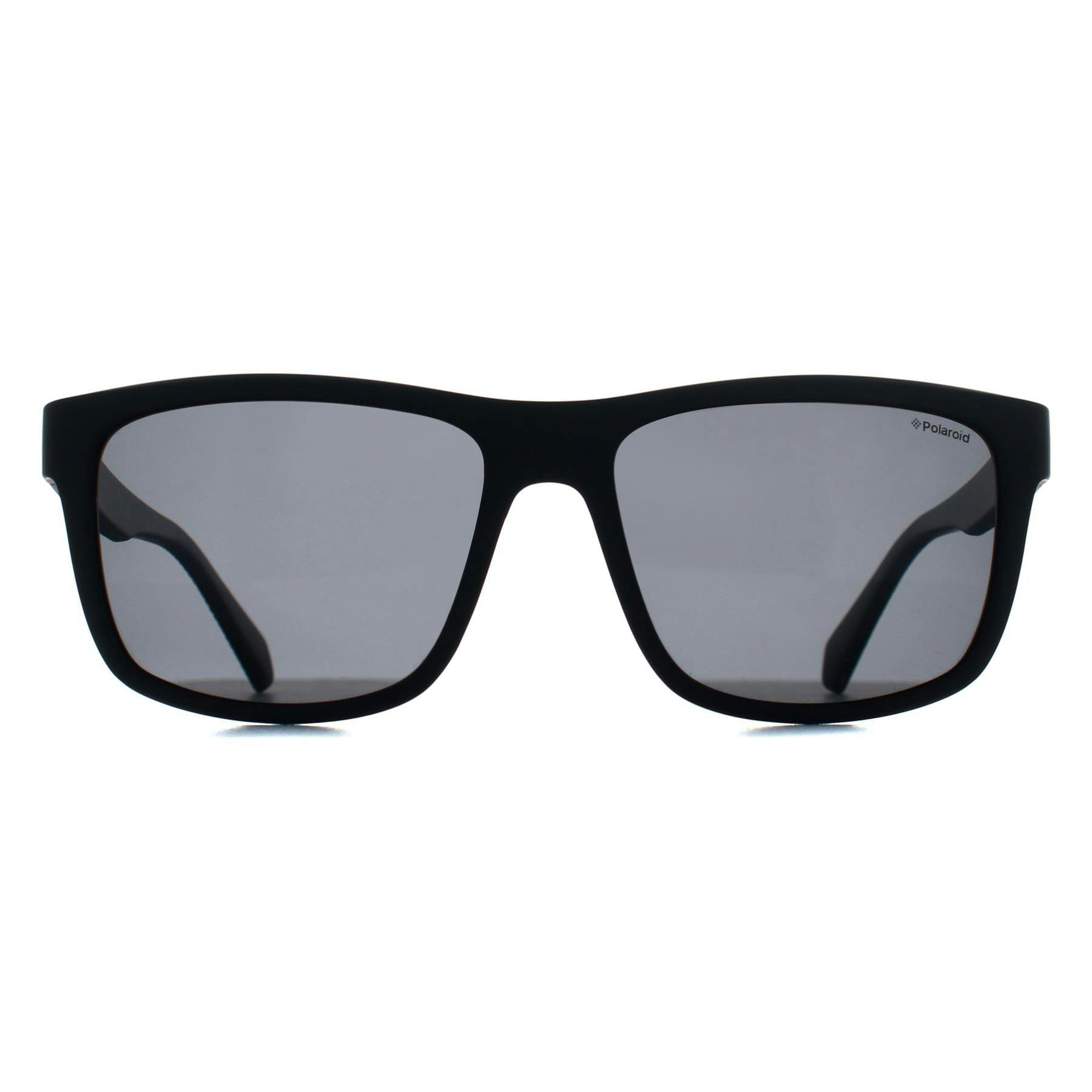 Polaroid Black/Grey Sunglasses Pld 2058/S 003 M9 Matte Polarized