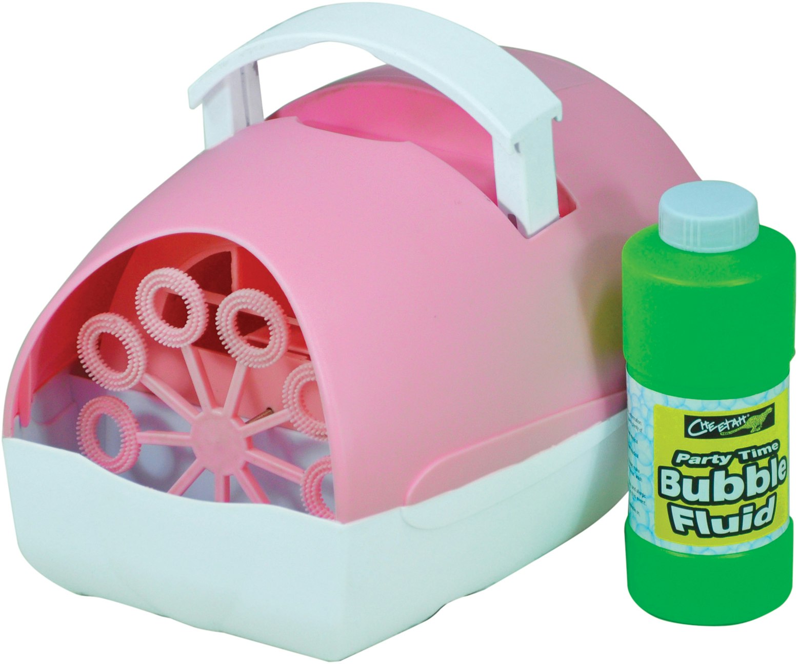 Fx Lab Pink Cheetah Bubble Machine