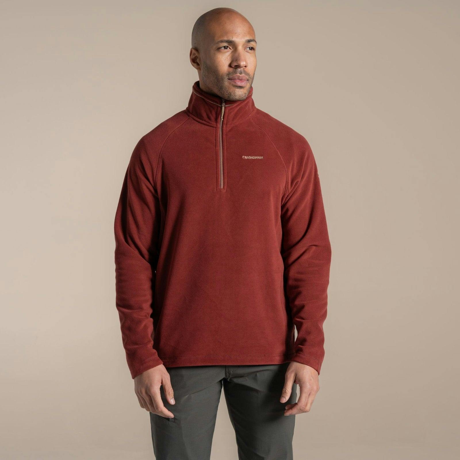 Craghoppers Men's Corey Vi Half Zip Micro Fleece Midlayer Top Cma1287 - S