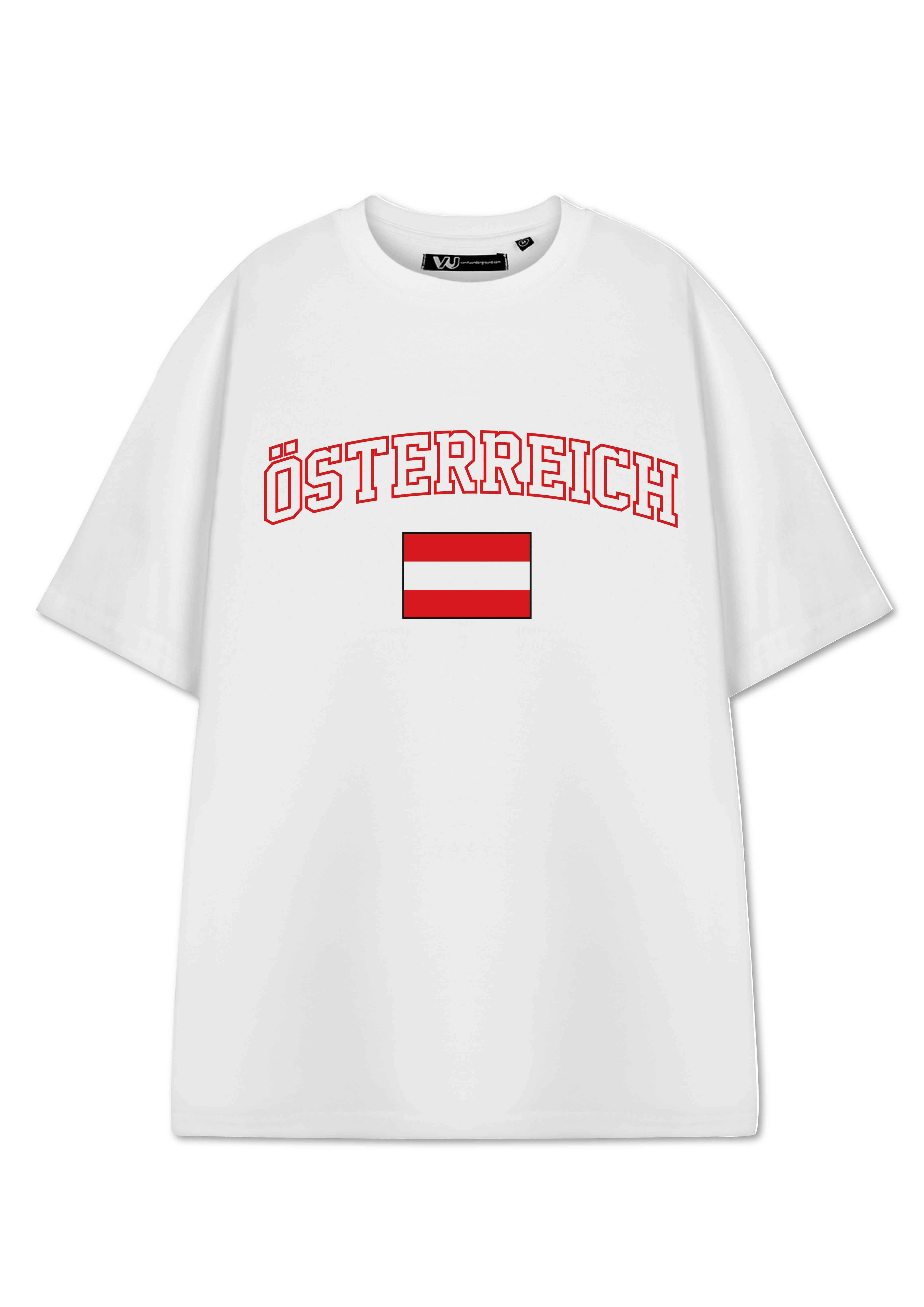 Vanilla Underground Unisex White Show Me The Merch Austria Short Sleeved T-Shirt - XX-Large