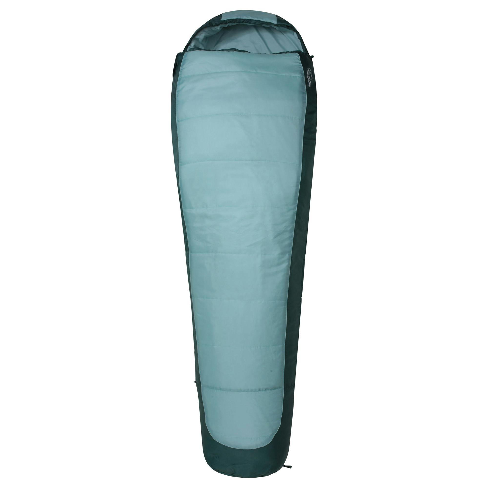 Mountain Warehouse Microlite 700 215Cm Mid Season Mummy Sleeping Bag - Teal - One Size