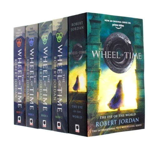 Orbit Dark Robert Jordan Wheel Of Time Collection 5 Books Set (Book 1-5) Eye Of The World