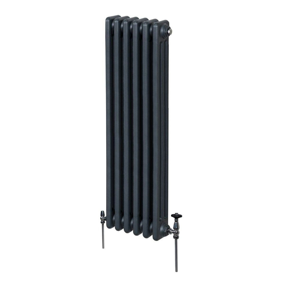 Monstershop Anthracite/Grey Traditional 3 Column Radiator - 1500 X 292Mm