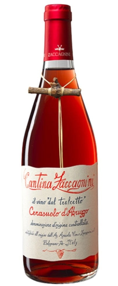 Zaccagnini Light/Cream Tralcetto Cerasuolo D'abruzzo Doc 75Cl - Pack Of 6