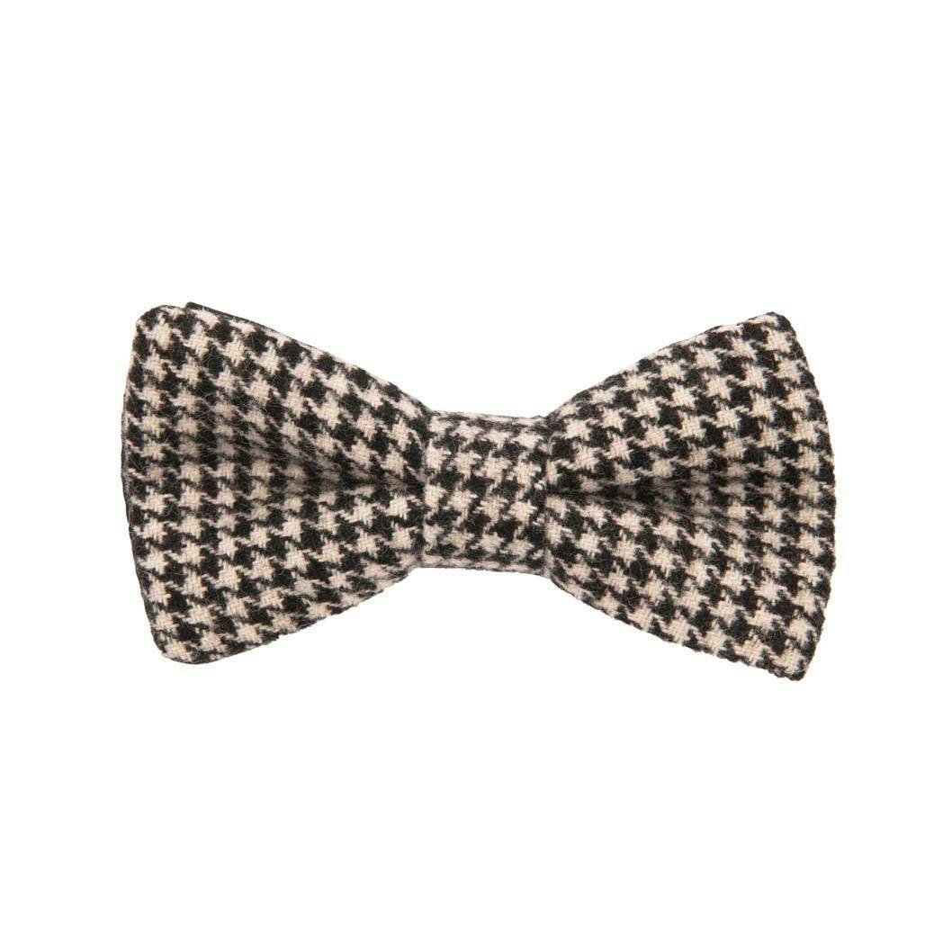 Heritage Traditions Black/White Tweed Box Check Bow Tie - And Dogtooth