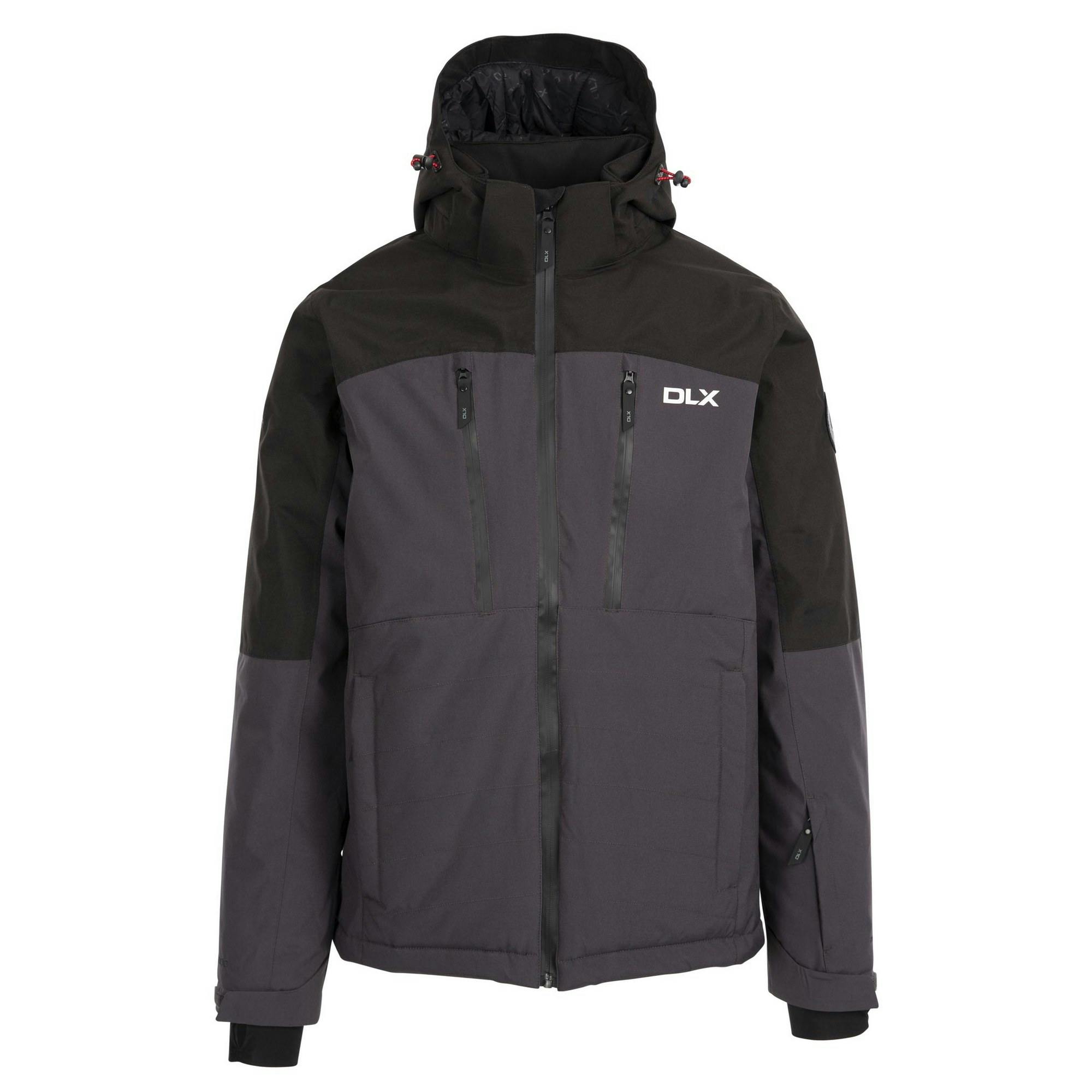 Trespass Men's Dark/Grey Nixon Dlx Ski Jacket - Xl - 100% Polyester