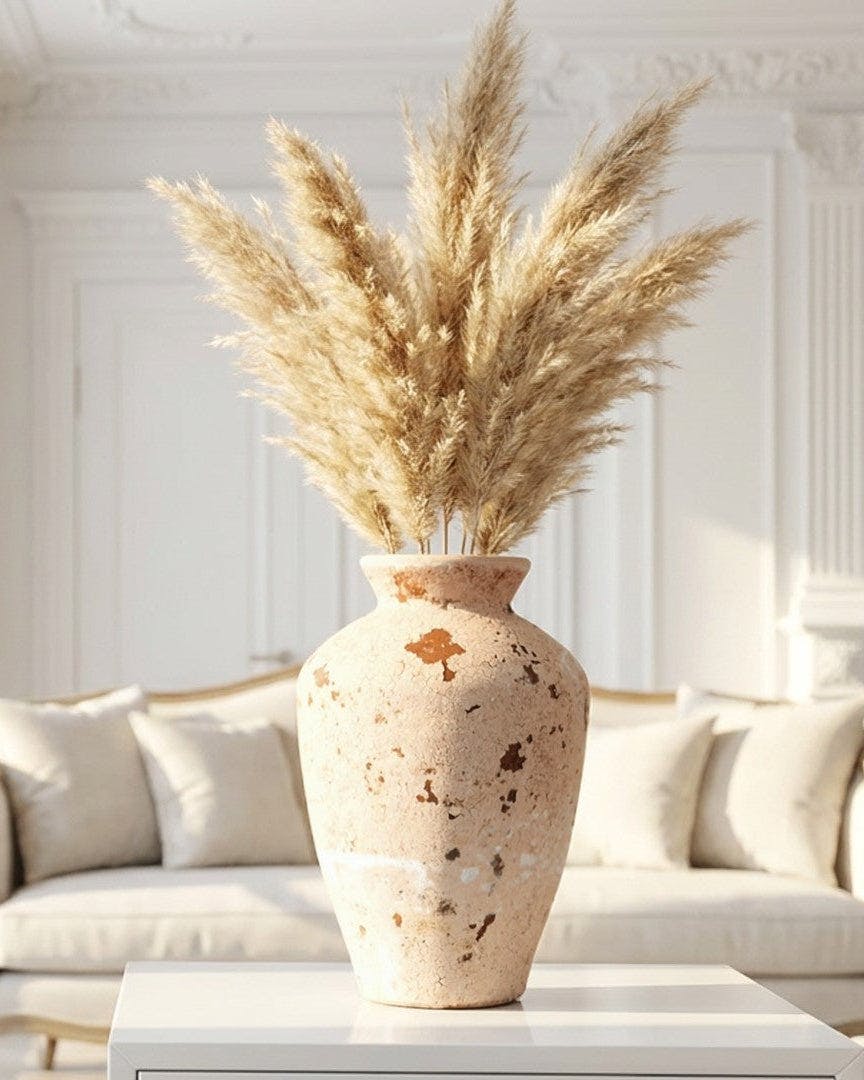Elvida Interiors Avelor Rust Effect Decorative Vase - Image 2