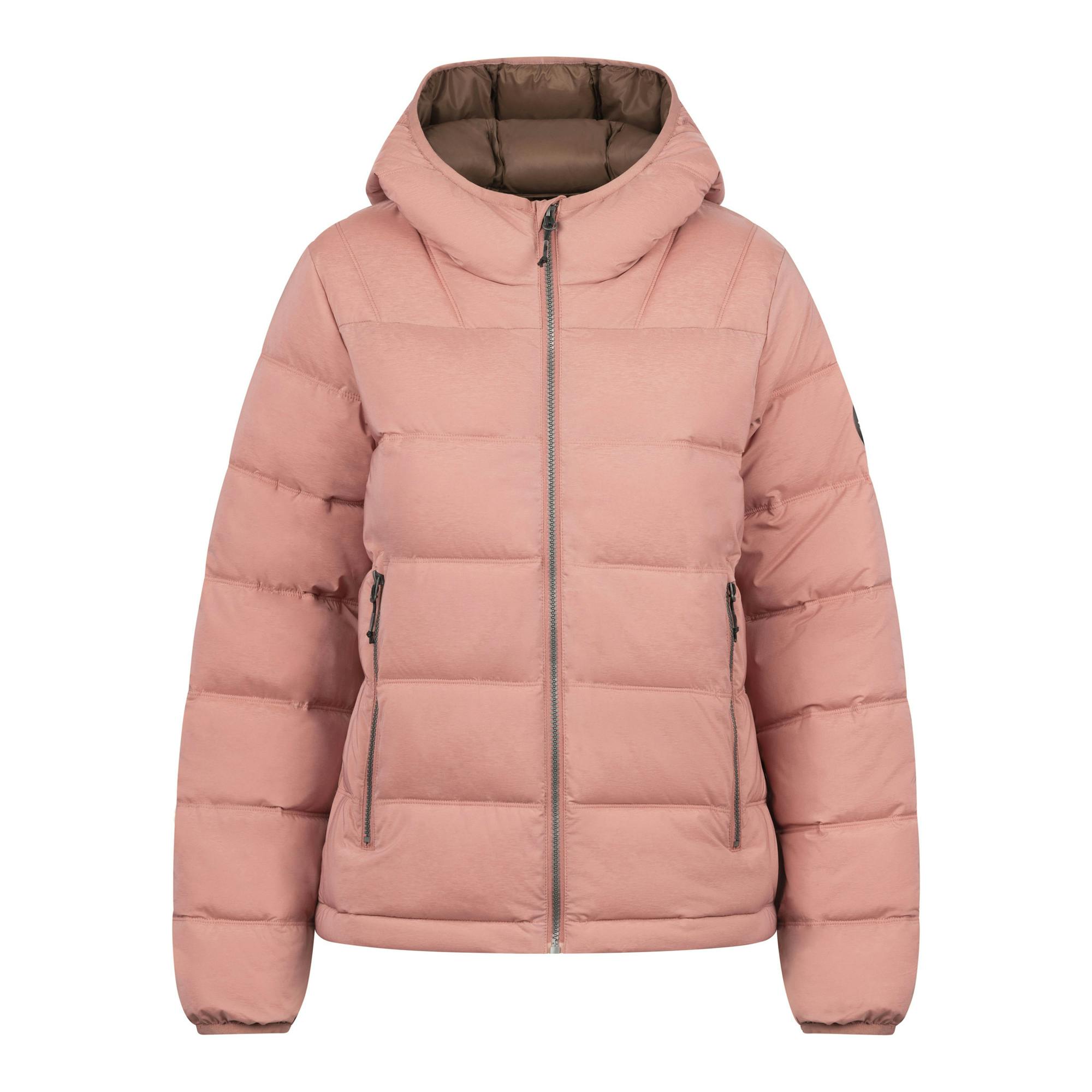 Trespass Women's Rollins Hooded Jacket - Clay - 3XL - Clay - 100% Polyester