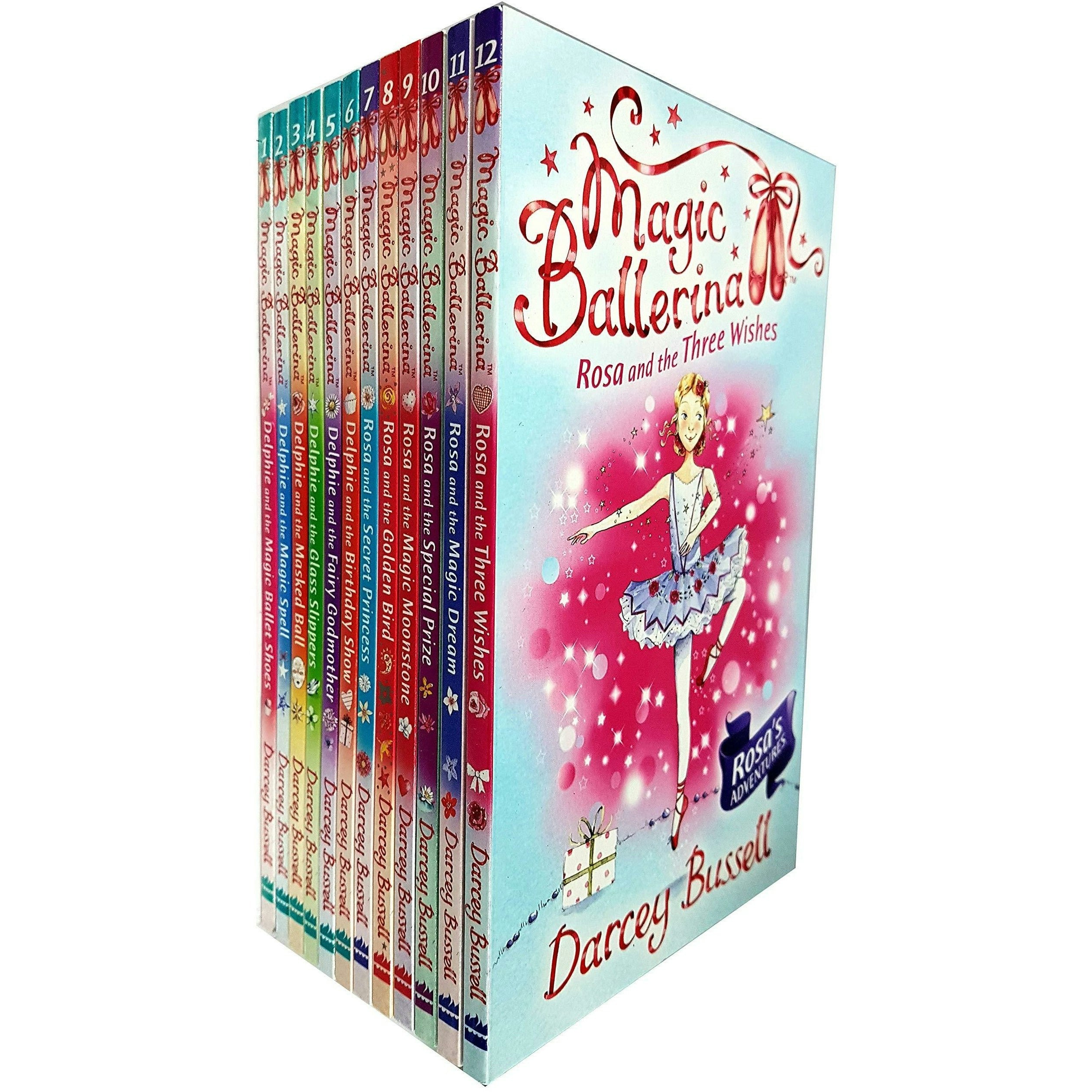 Harpercollins Red Magic Ballerina Series 12 Books Collection Set By Darcey Bussell (Books 1-12)