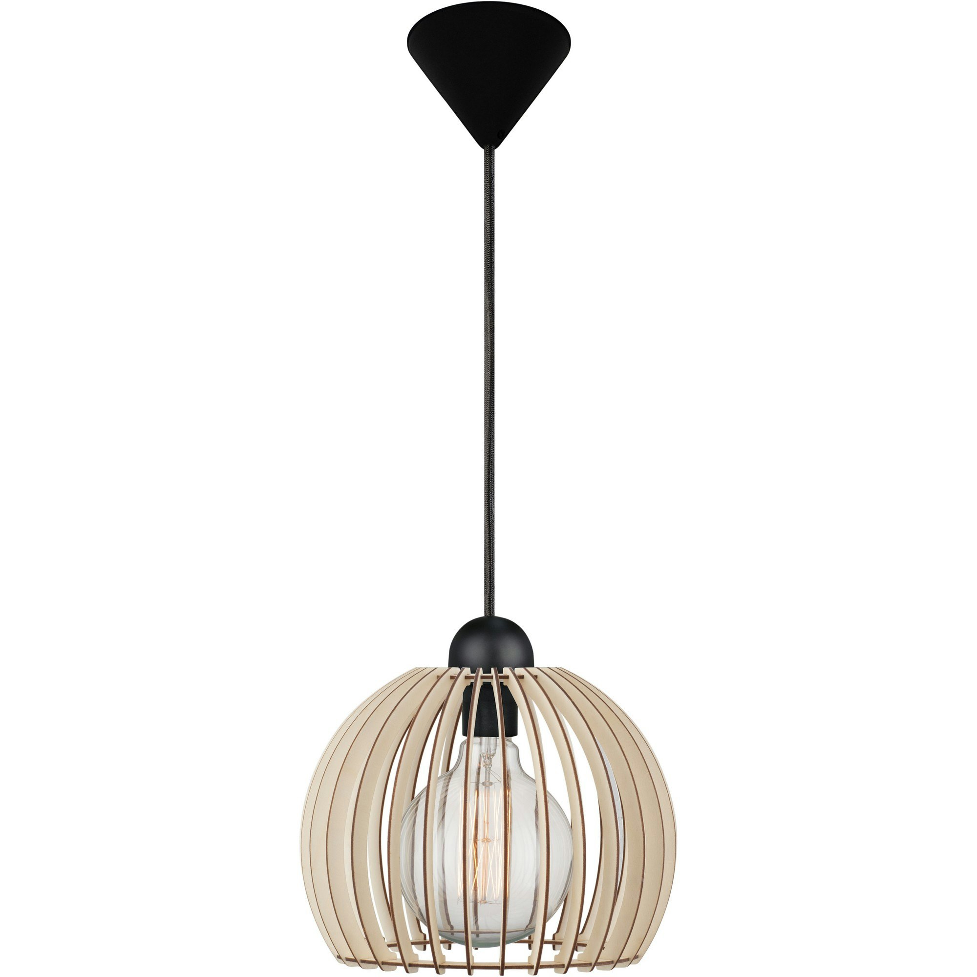 Nordlux Brown Chino 25 | Ceiling Pendant | Nature - Wood - 1