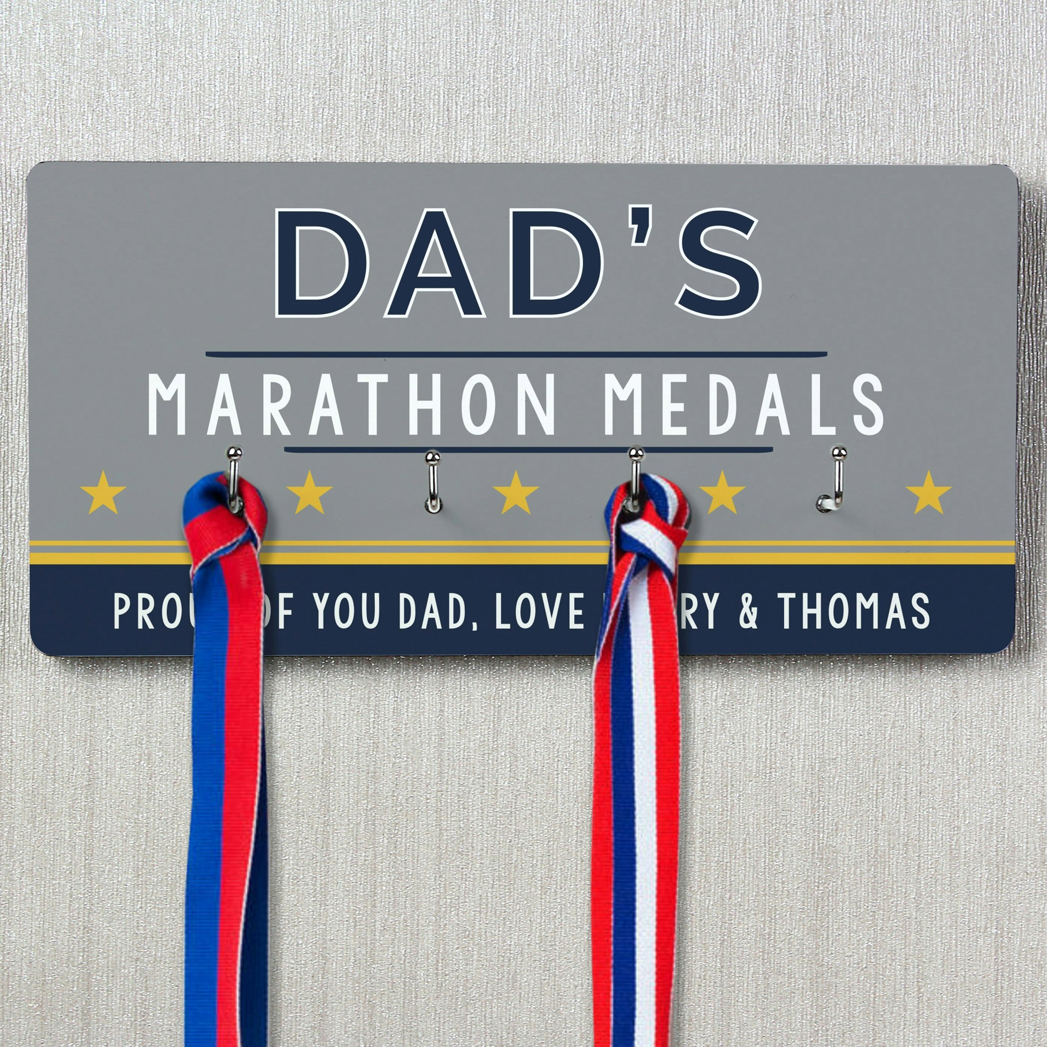 Personalised Memento Company Personalised Achievement Medal Hooks