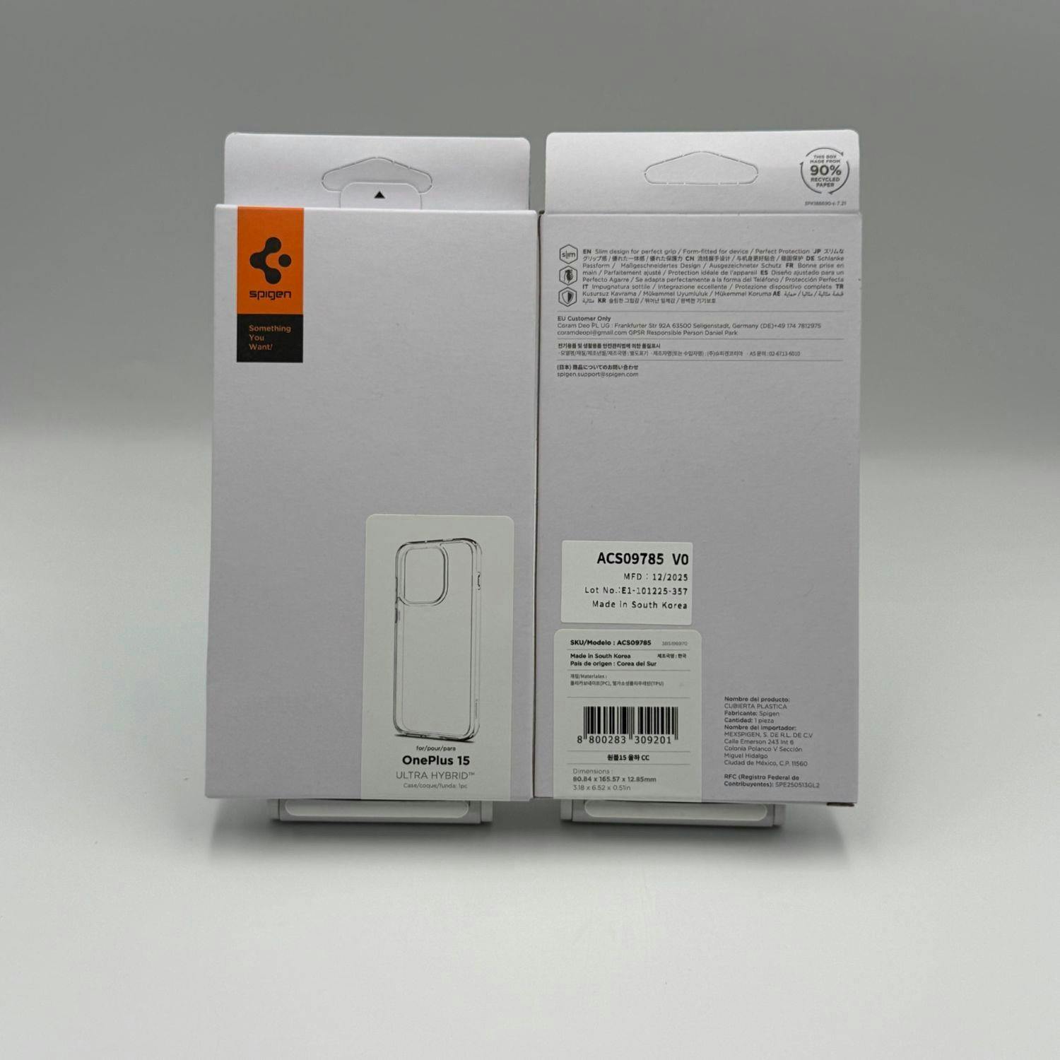 Spigen Ultra Hybrid Case For Oneplus 15 6.78 Crystal Clear - Acs09785