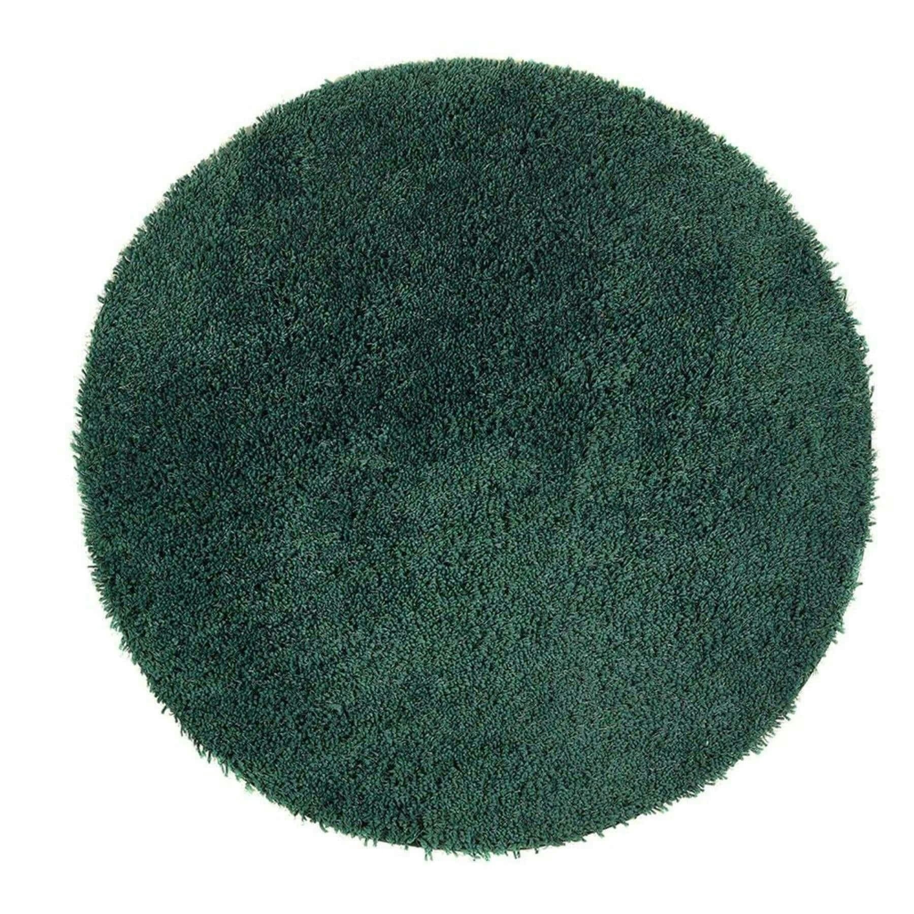 Rackhams Green Chicago Forest Shaggy Rug - Ø 133 Cm