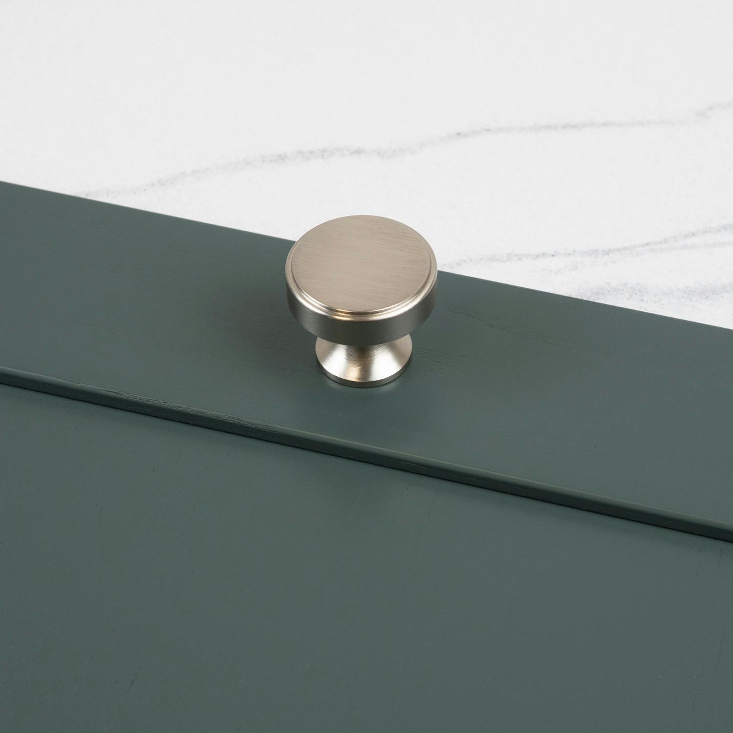 Rackhams 38Mm Satin Nickel Knob
