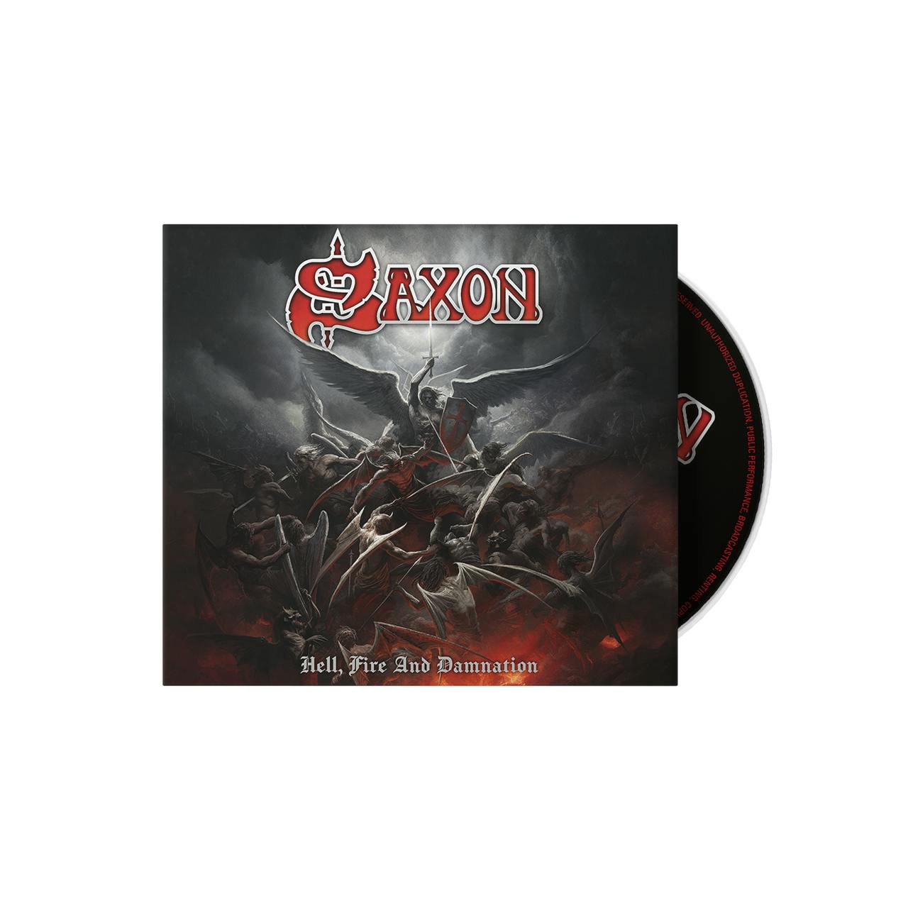 Eyesore Merch Saxon 'Hell, Fire And Damnation' Cd Digipack