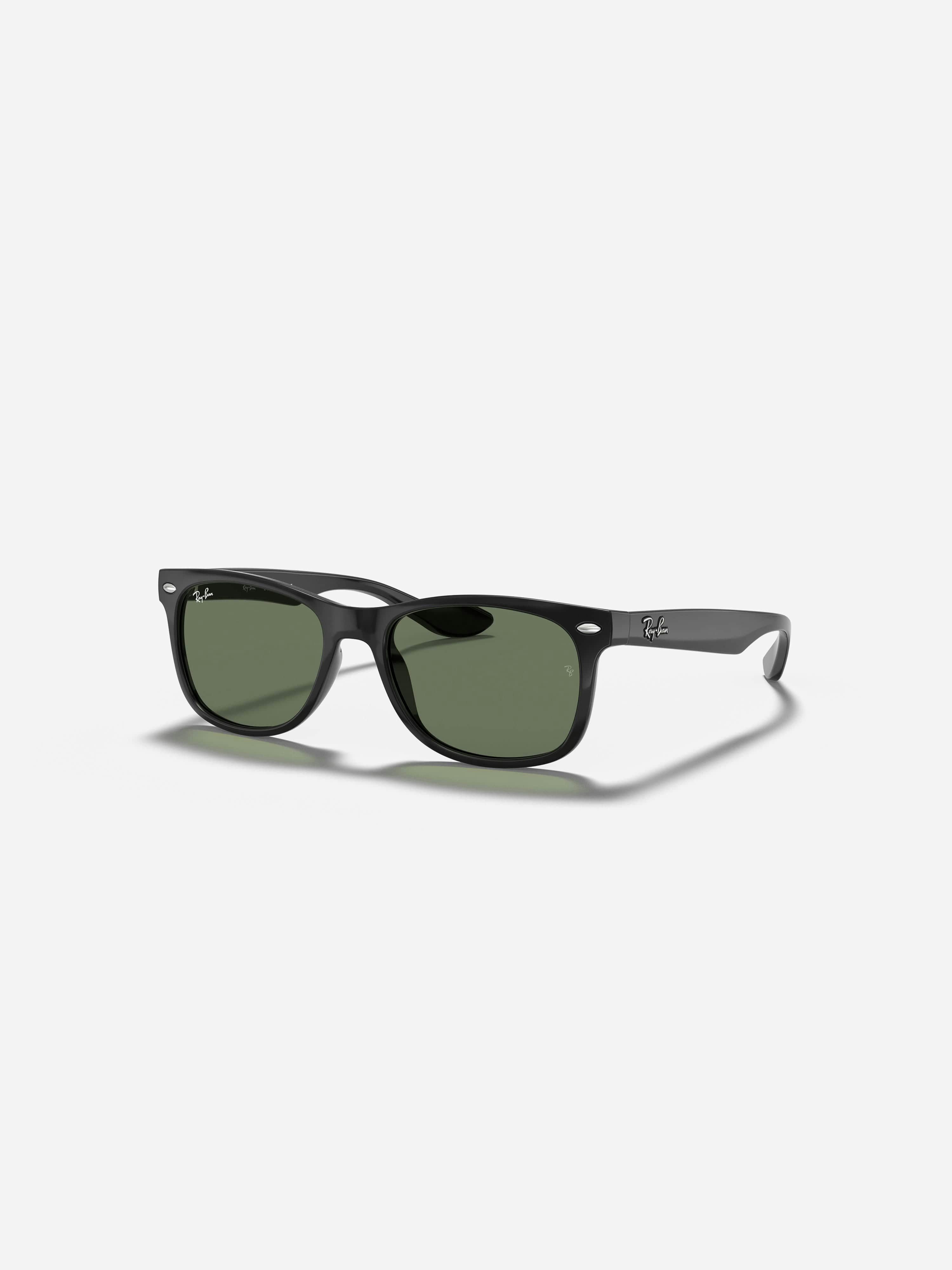 Ray-Ban Black Kids New Junior Wayfarer Sunglasses In - 7 - 10 Yrs