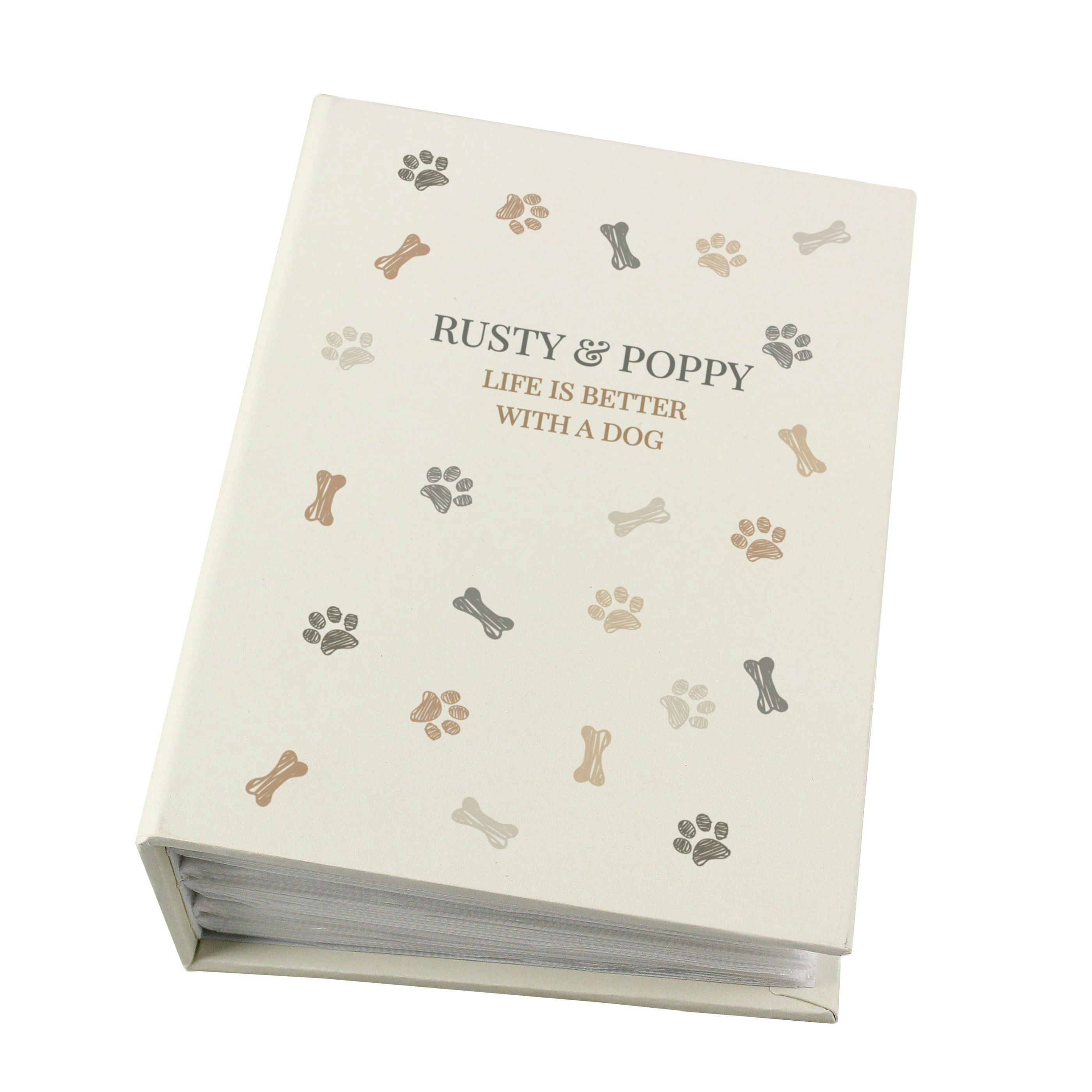 Personalised Memento Company Personalised Dogs 6X4 Photo Album