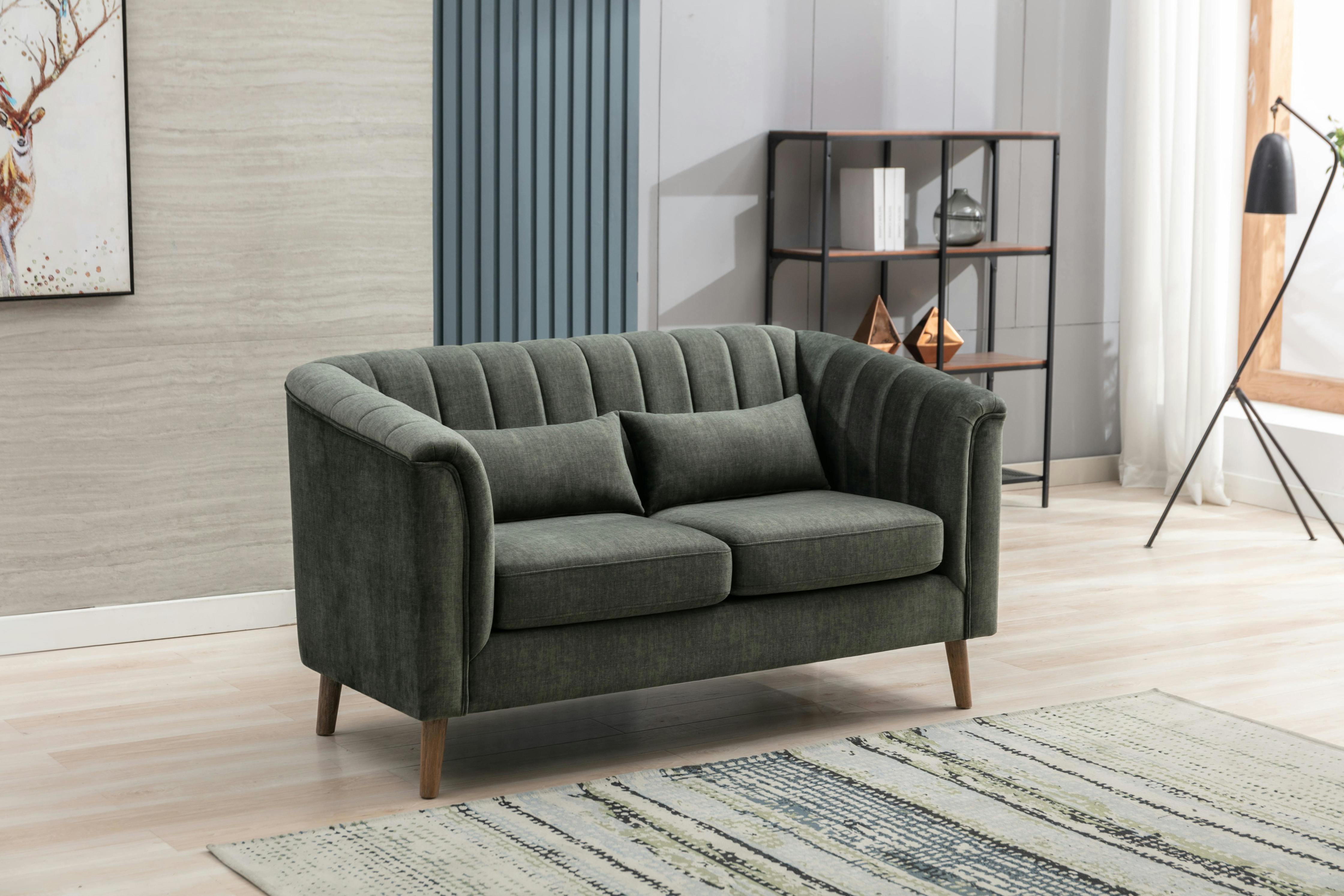Rackhams Canley 2 Seater Sofa - Moss