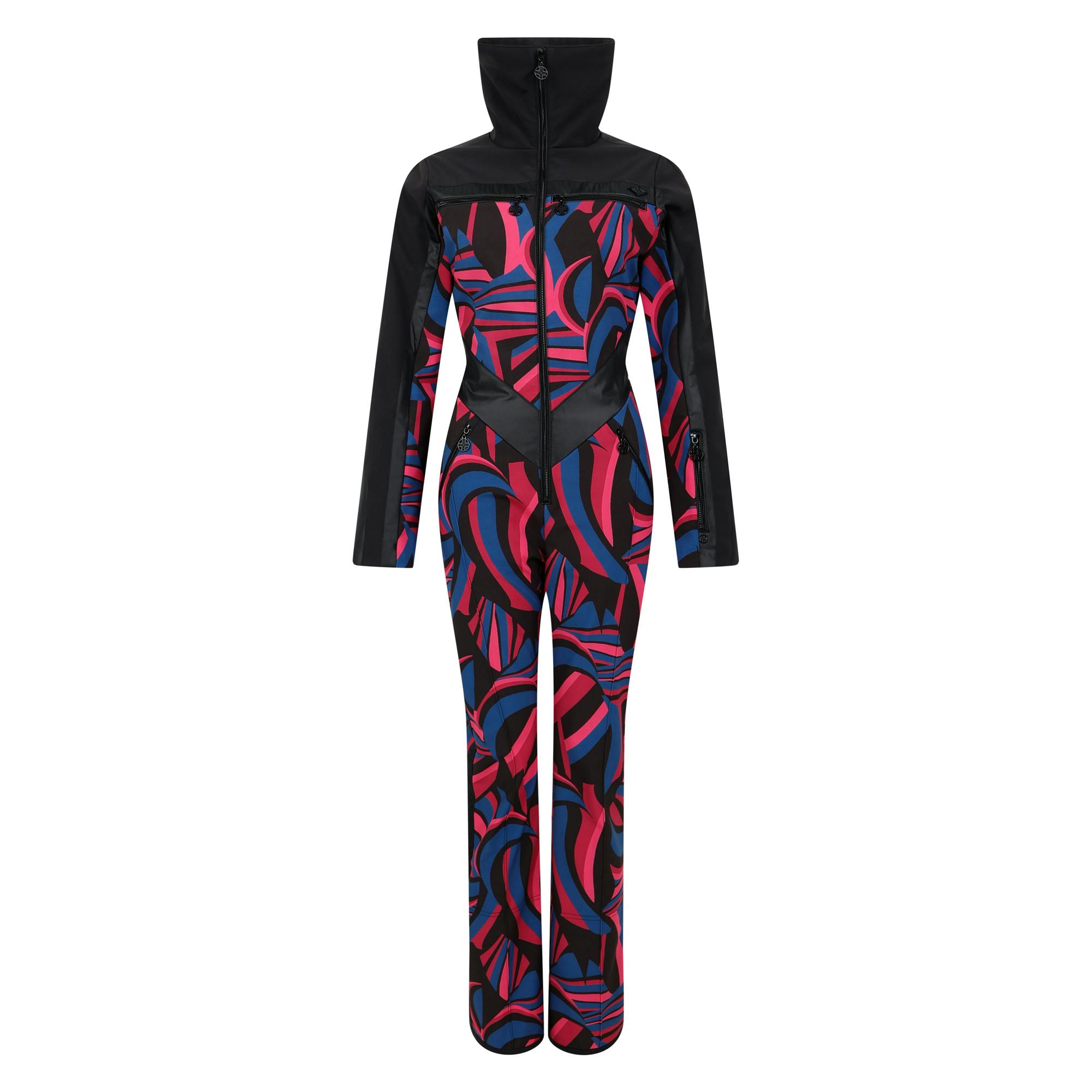 Dare 2B Women's Pink Supremacy Ii Optical Jewel Snowsuit - Hot - Hot - 10 Uk - 100% Mixed