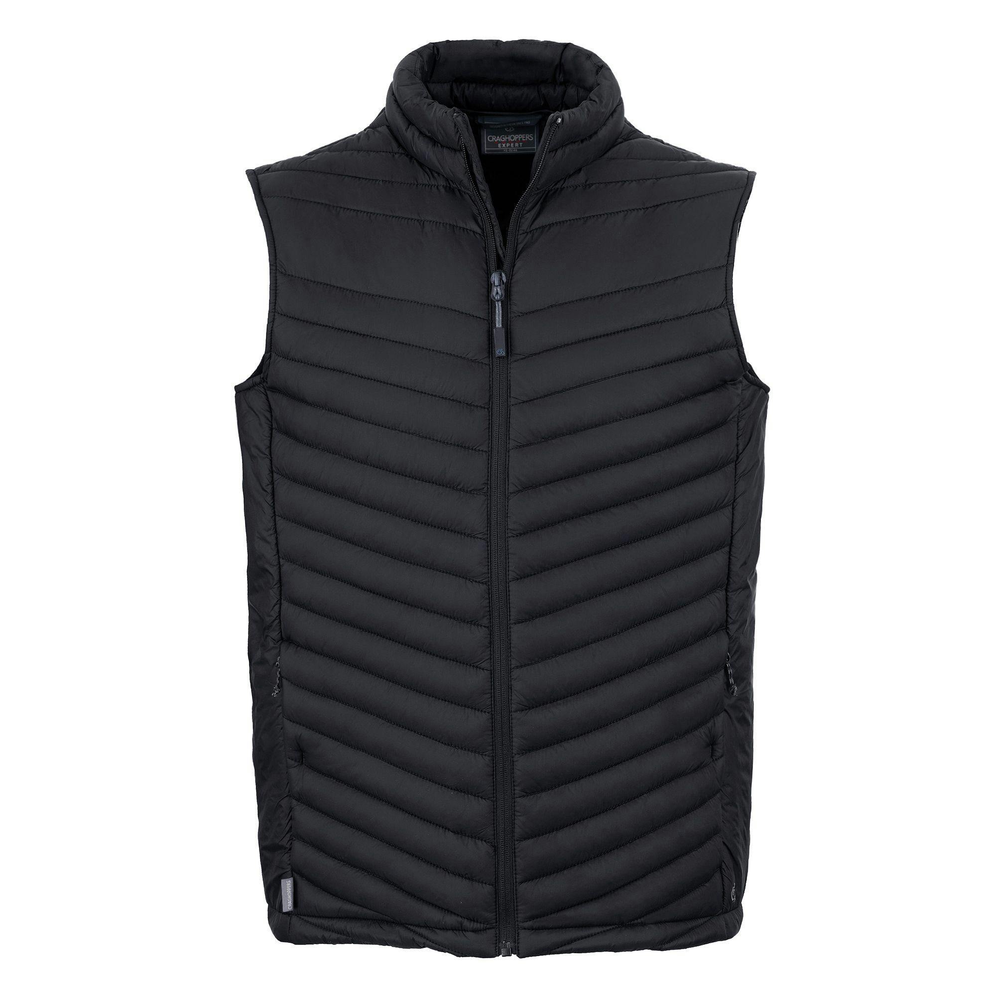 Craghoppers Unisex Black Adult Expert Expolite Thermal Gilet - M - 100% Recycled Polyester