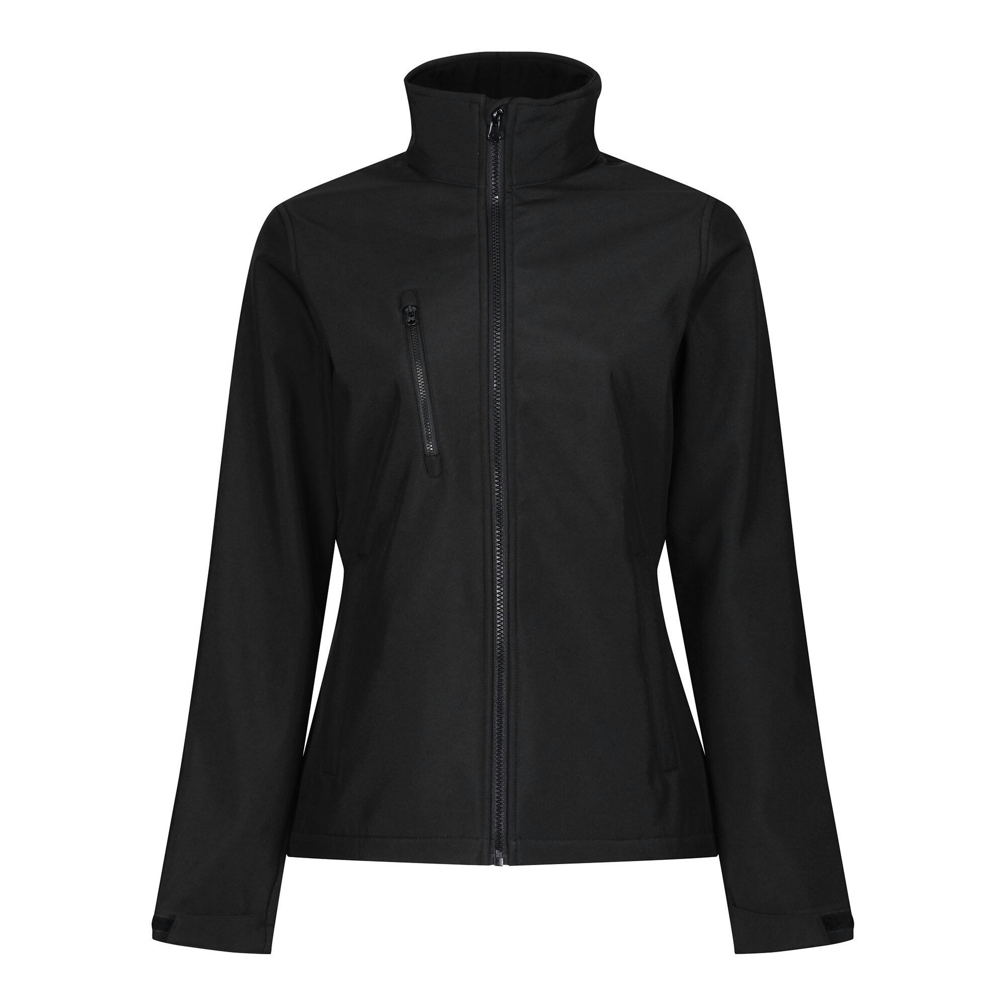 Regatta Women's Black Professional / 3 Layer Membrane Soft Shell Jacket - Size 20 Uk