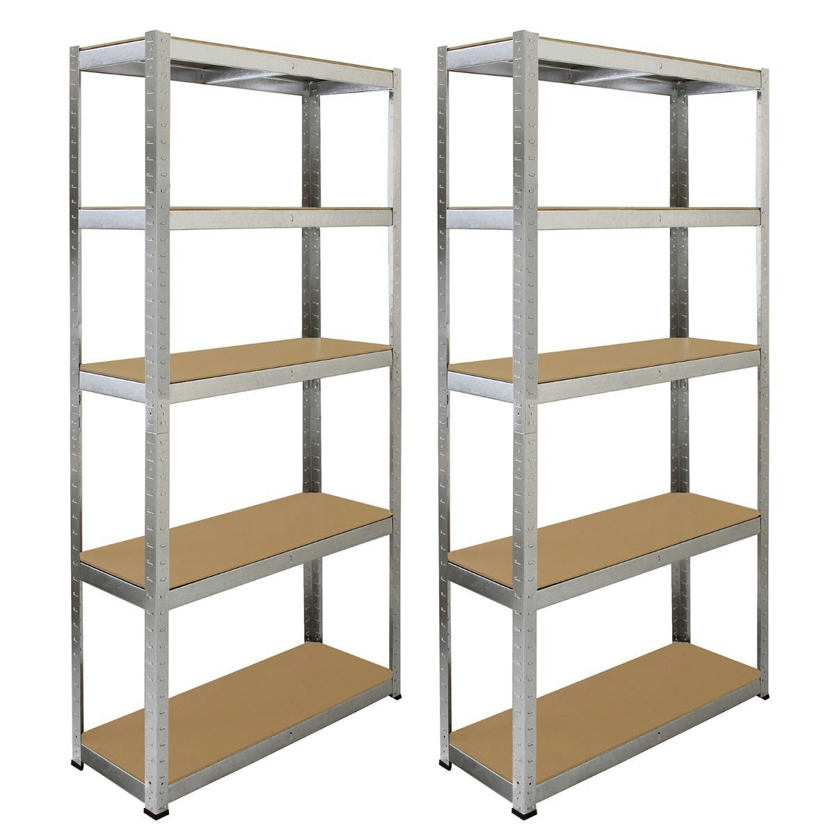 Rackhams 2 X 90Cm Galwix & Galwix Workbench Shelving Unit & Mallet