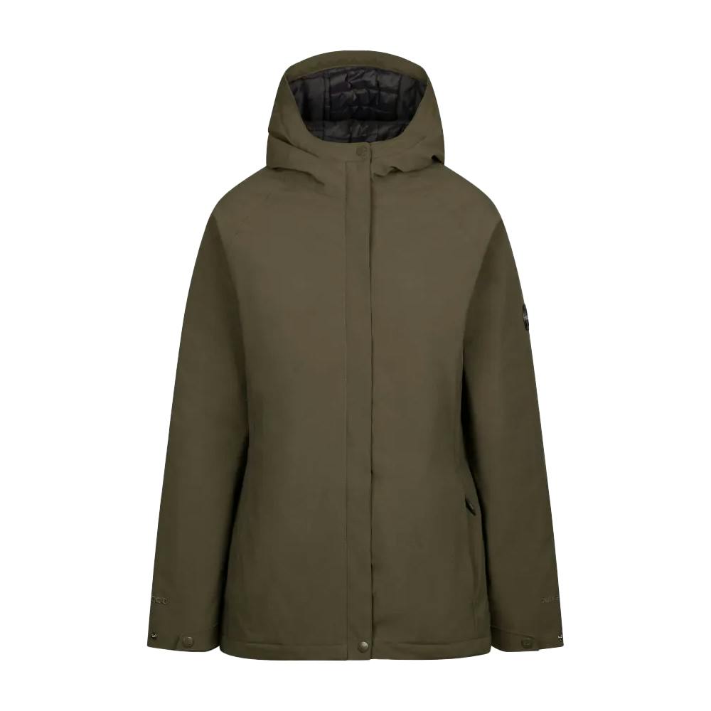 Trespass Women's Dark Carlotta Raincoat - Vine - M - Vine - 100% Polyester