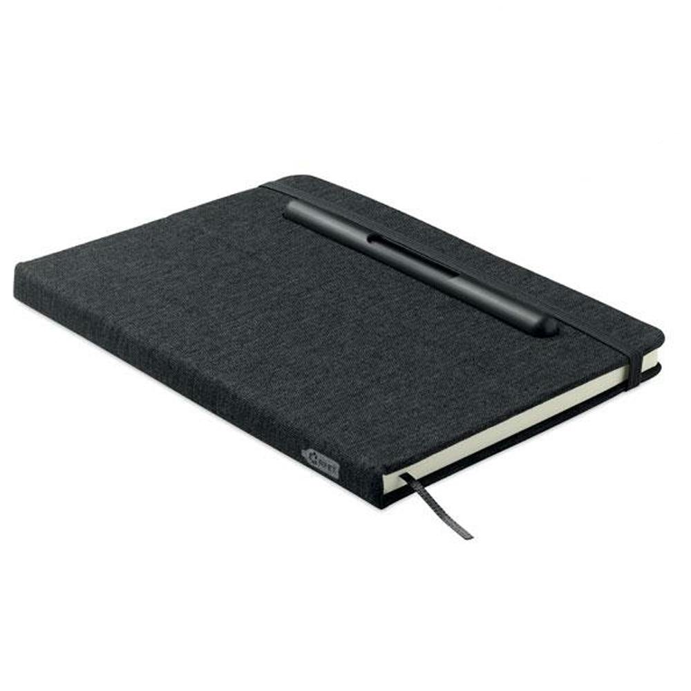Midocean Black Rinbook A5 Notebook - One Size