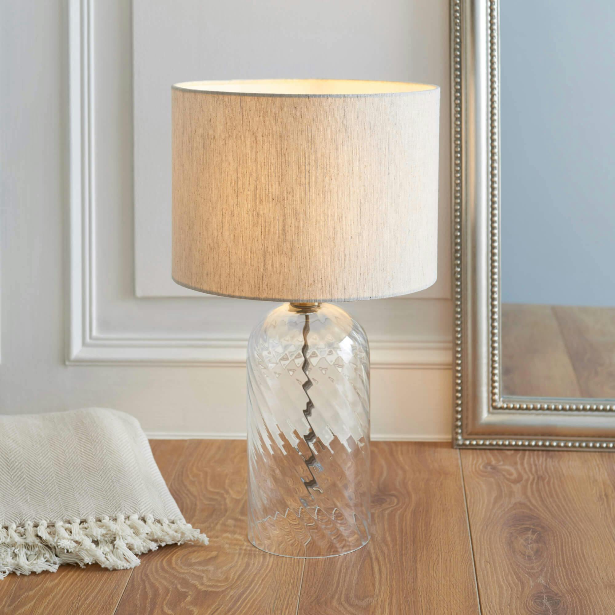 Pagazzi Lighting Robyn Glass Table Lamp