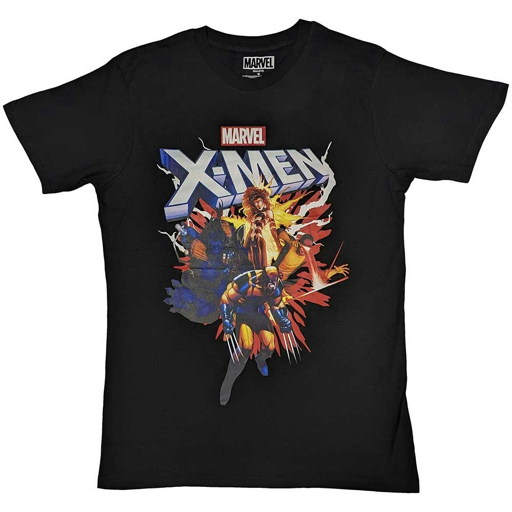 Paradiso Clothing Men's Black Marvel X- Comic Marvel T Shirt - M