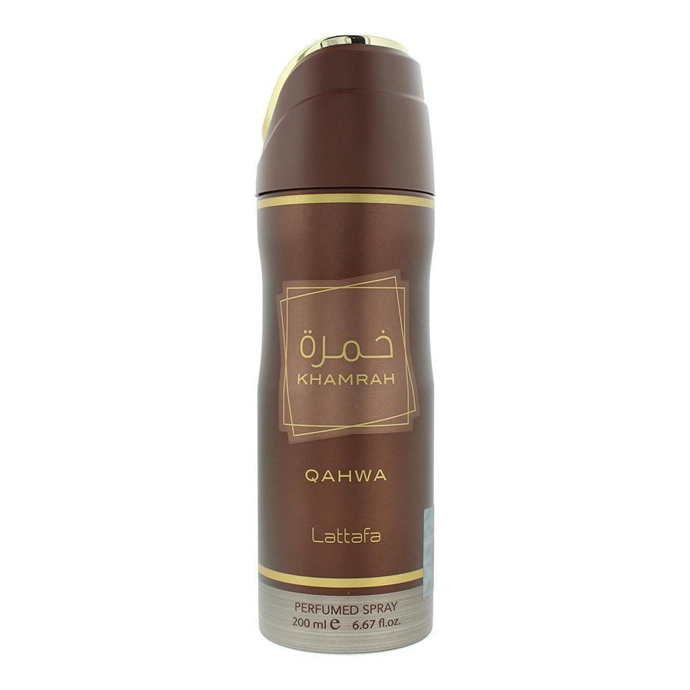 Lattafa Khamrah Qahwa Perfumed Body Spray 200Ml - Image 5