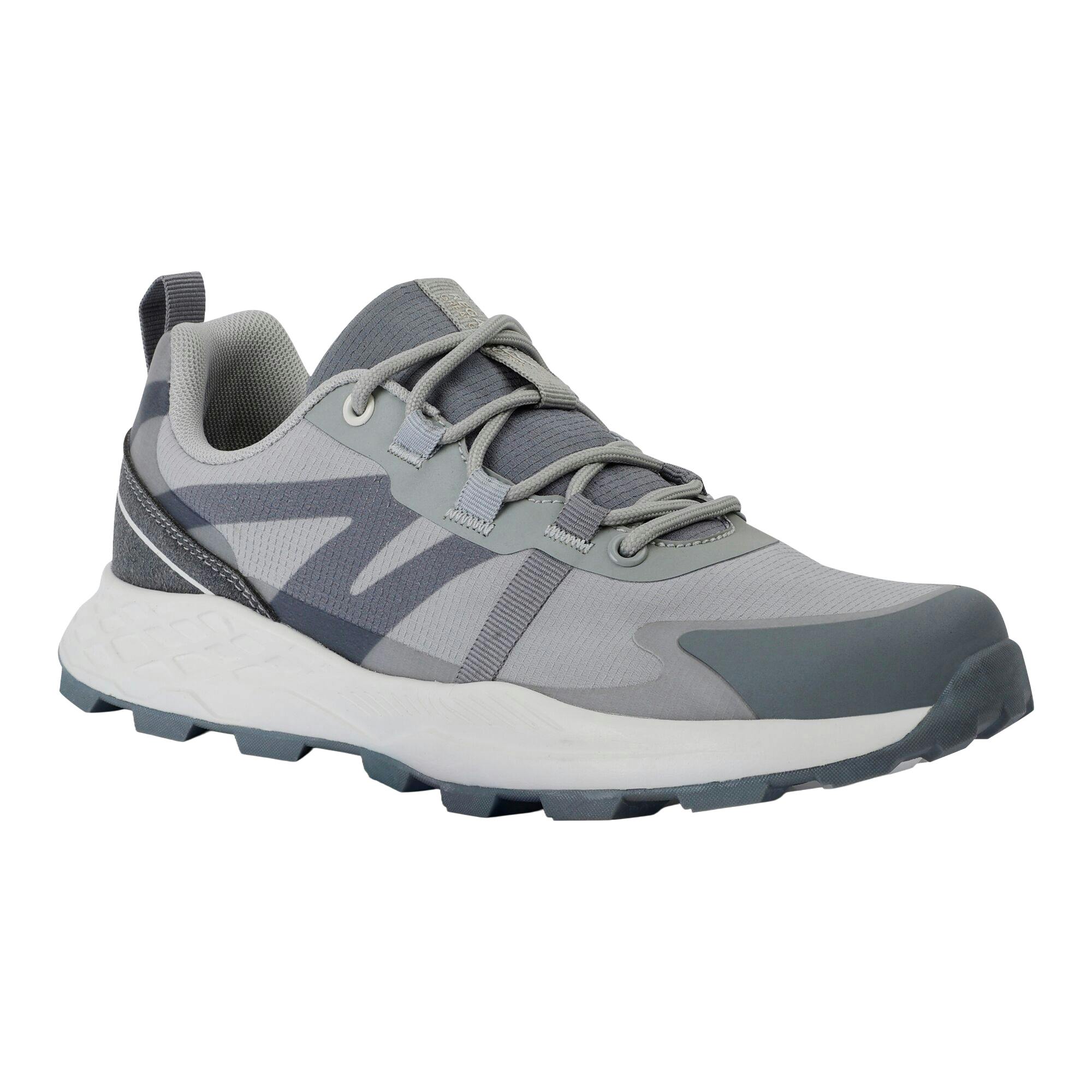 Regatta Women's Grey Leighton Synthetic Leather Trainers - Cloud - 5 Uk - Cloud - 100% Mixed