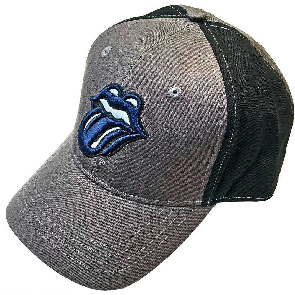 Paradiso Clothing Unisex Grey/Black Paradiso The Rolling Stones Tongue Charcoal And Strapback